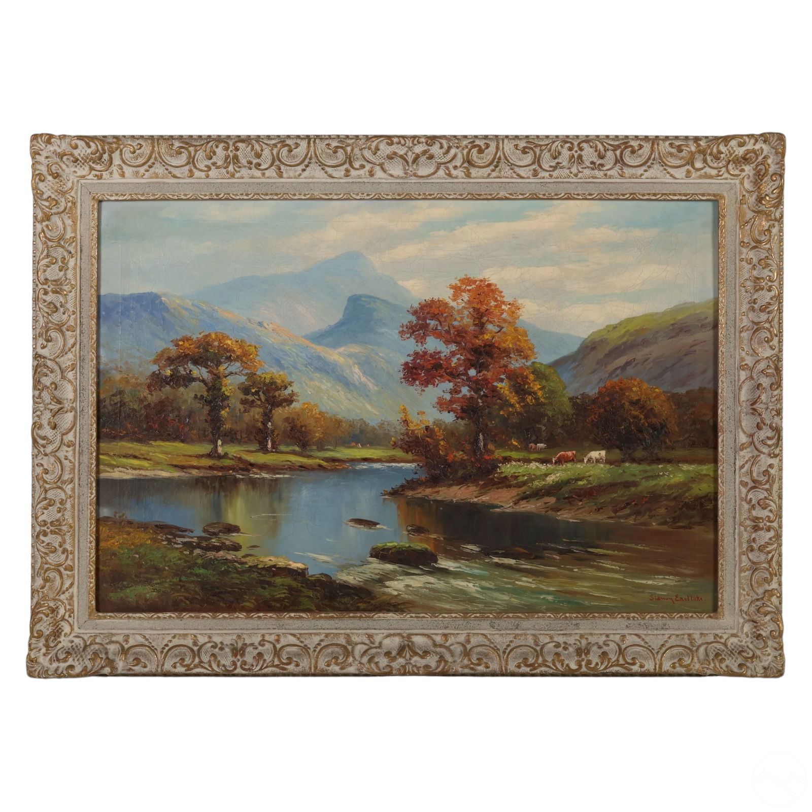 Sidney Eastlake 19C English Landscape Oil Painting (1 of 9)
