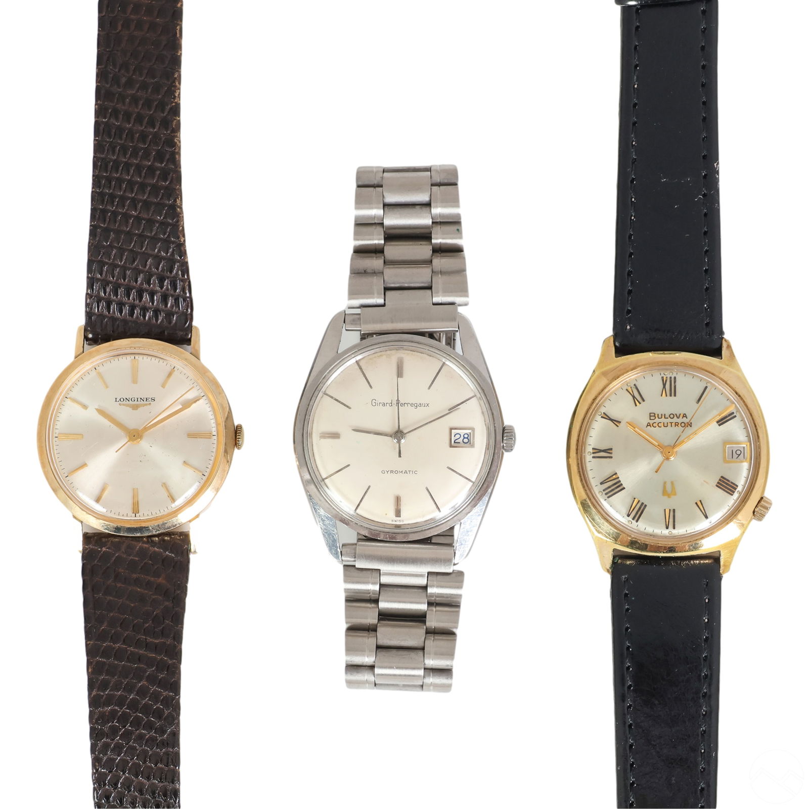 Bulova Longines & G. Perregaux Vintage Watches LOT (1 of 7)