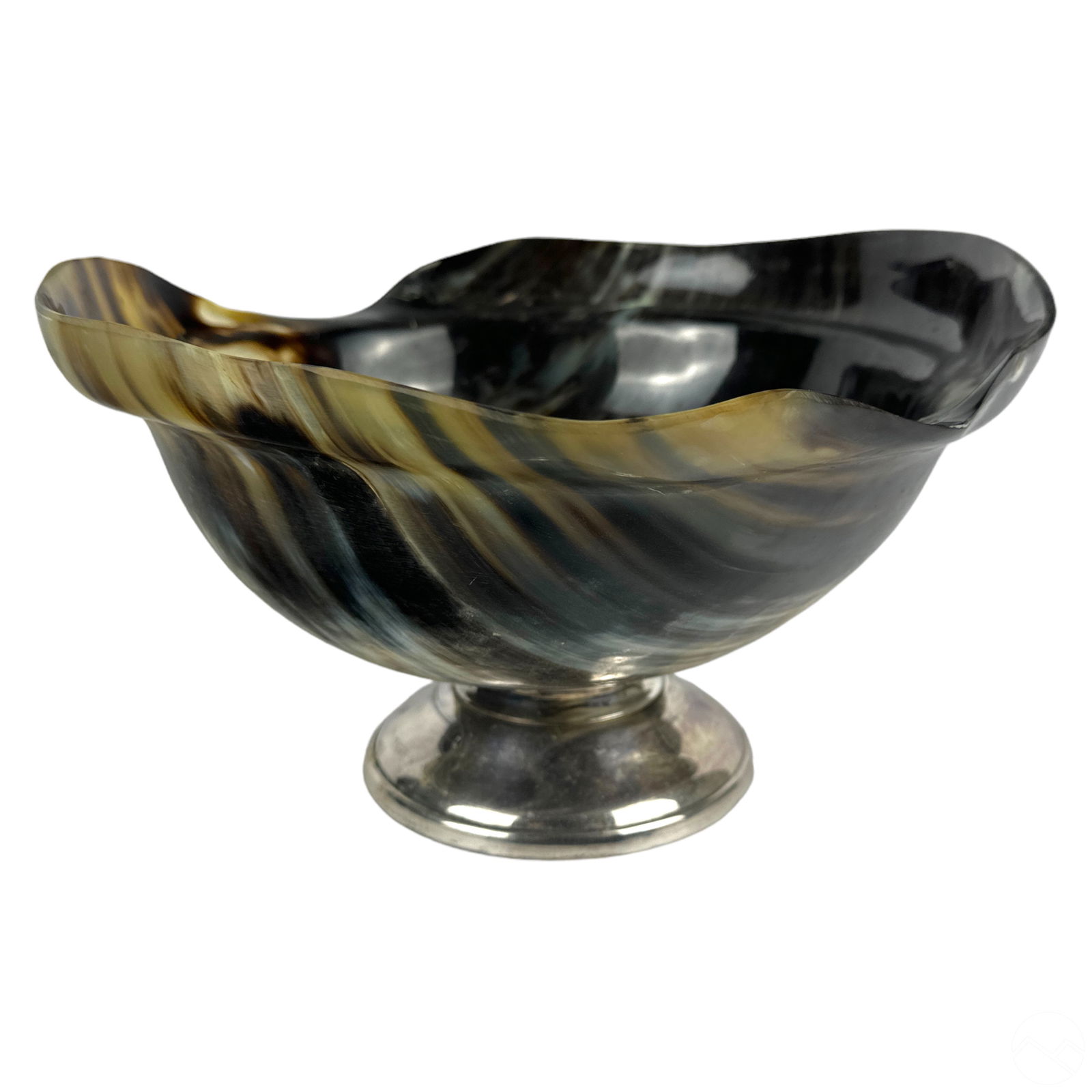 Ralph Lauren Fielding Carved Horn Centerpiece Bowl (1 of 6)