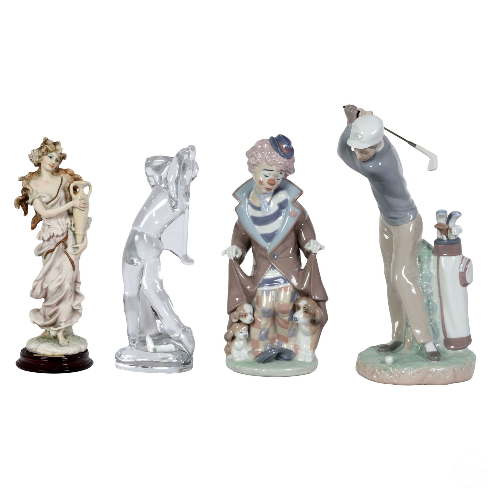 Baccarat Lladro Armani Porcelain & Crystal Figures (1 of 9)