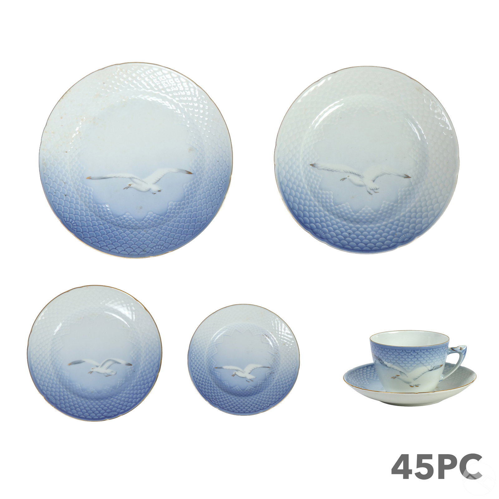 Bing & Grondahl Seagull Danish Porcelain 45pc. SET (1 of 15)