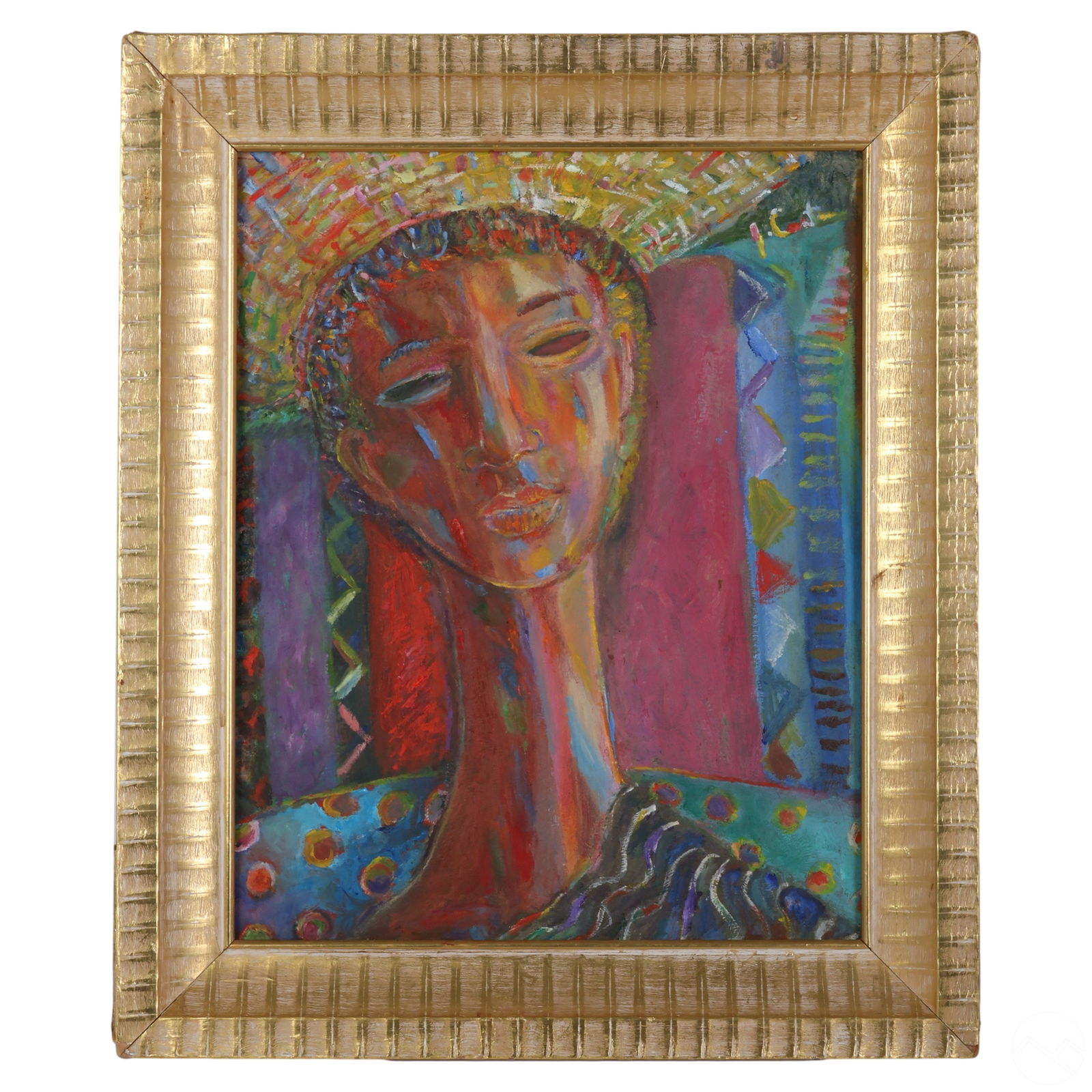 Joseph Cantave b.1963 Haitian Folk Art Painting (1 of 5)