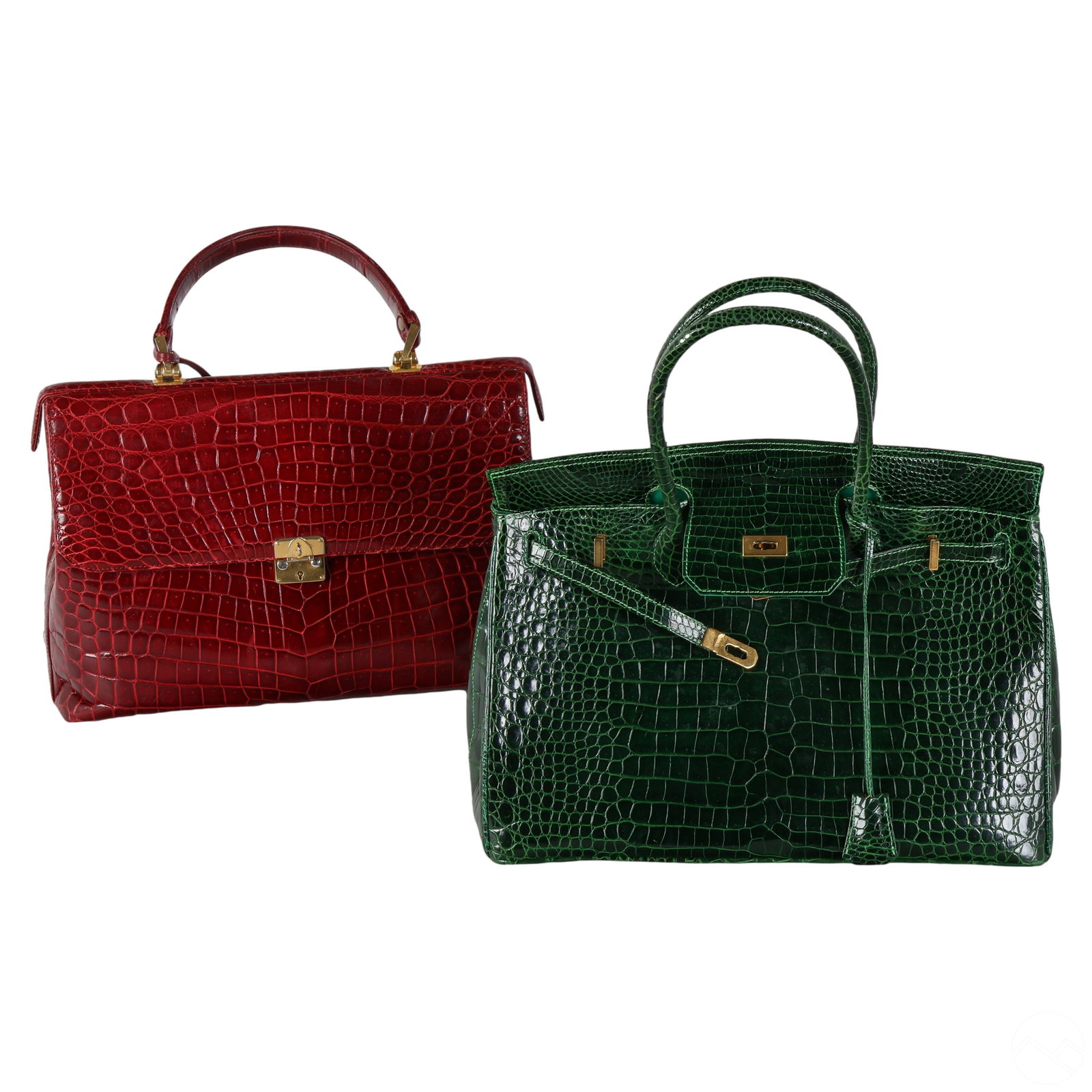 Vasadino Italian Alligator Leather Purses 2pc. LOT (1 of 11)