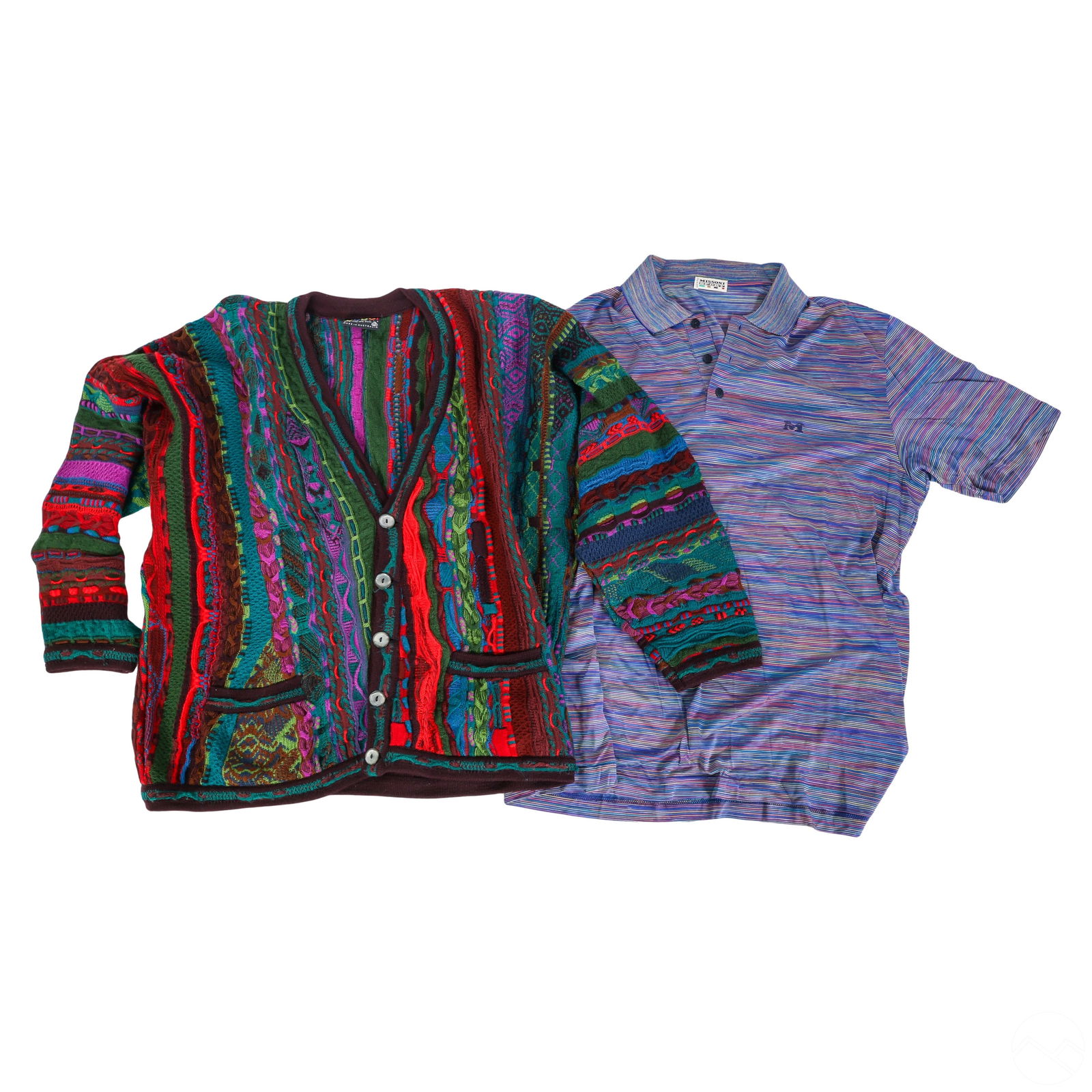 Missoni Shirt & Coogi Sweater Mens Designer 2p LOT (1 of 7)