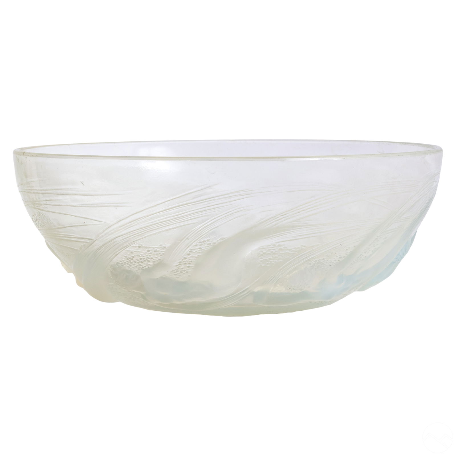Rene Lalique French Crystal Art Deco ONDINES Bowl (1 of 11)