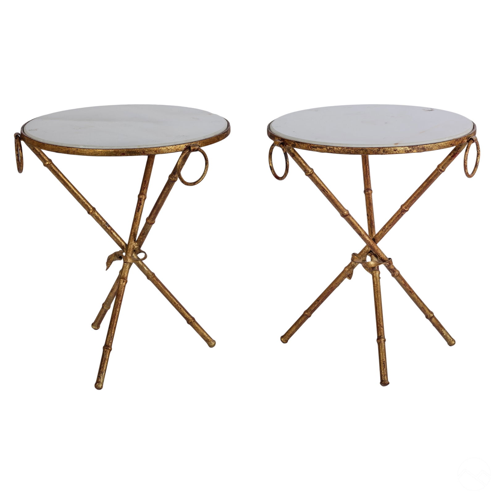 Pair of Maison Jansen Style Tripod Cocktail Tables (1 of 11)