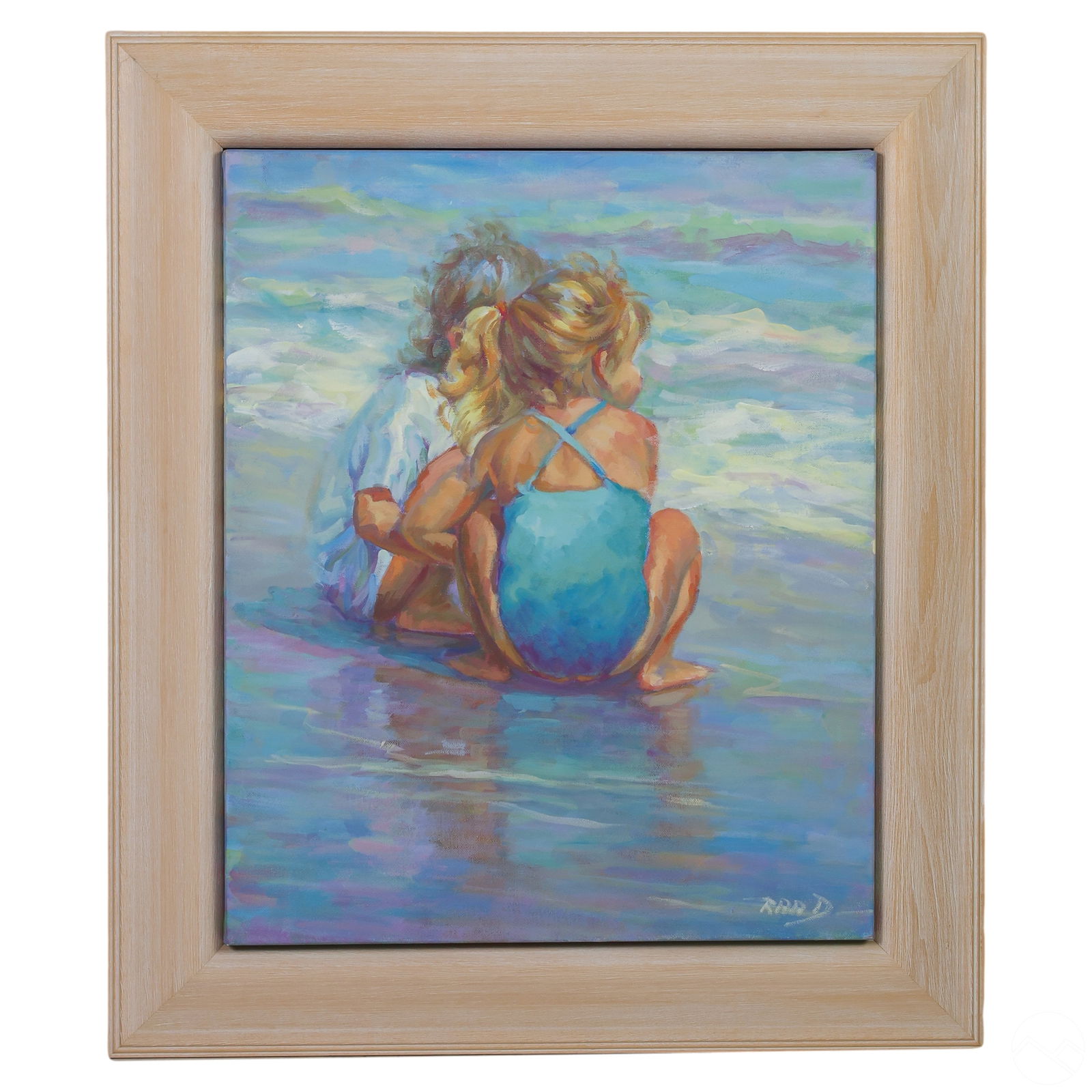 Lucelle Raad b.1942 Impressionistic Oil Painting (1 of 5)