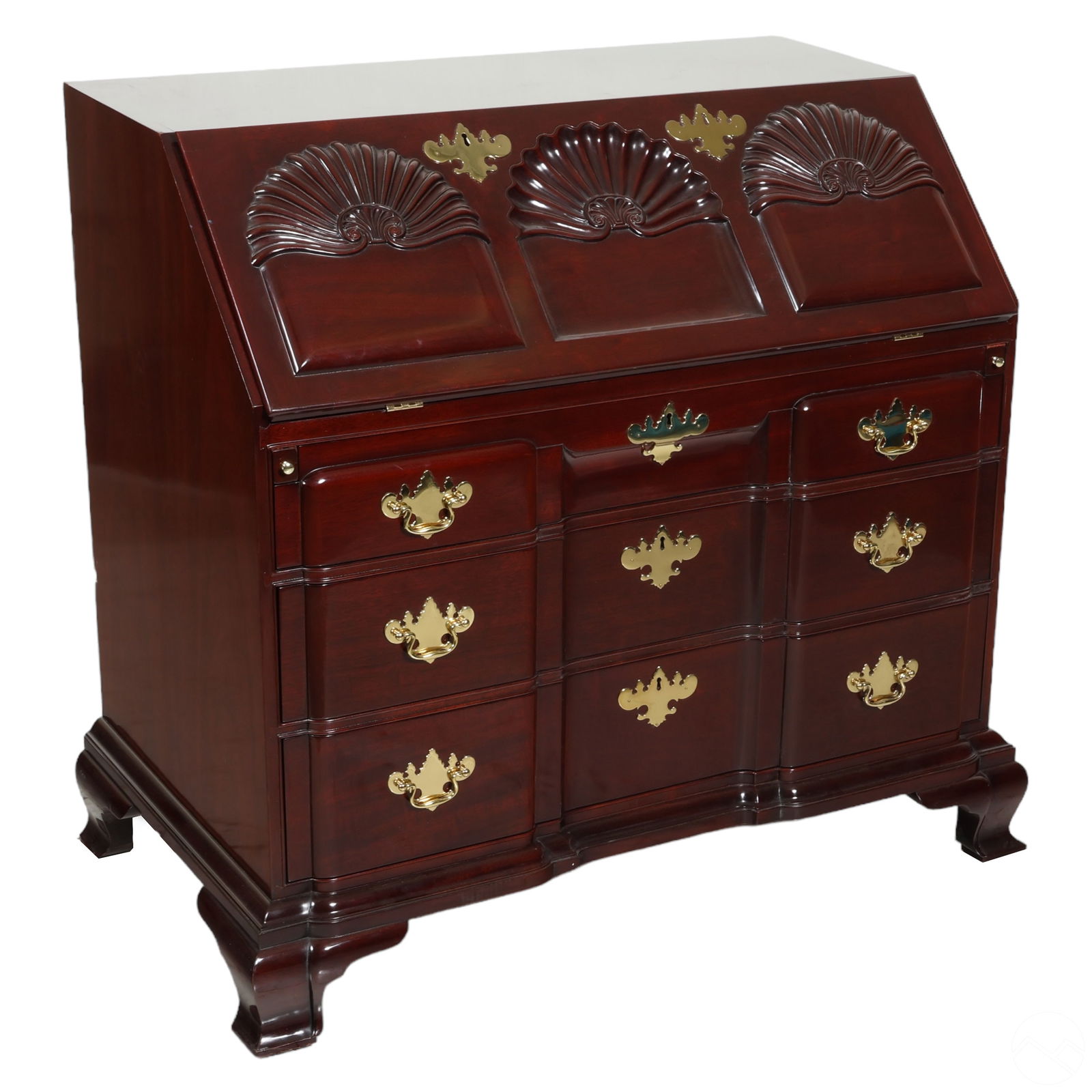 Kindel Winterthur Mahogany Secretary Writing Desk (1 of 8)