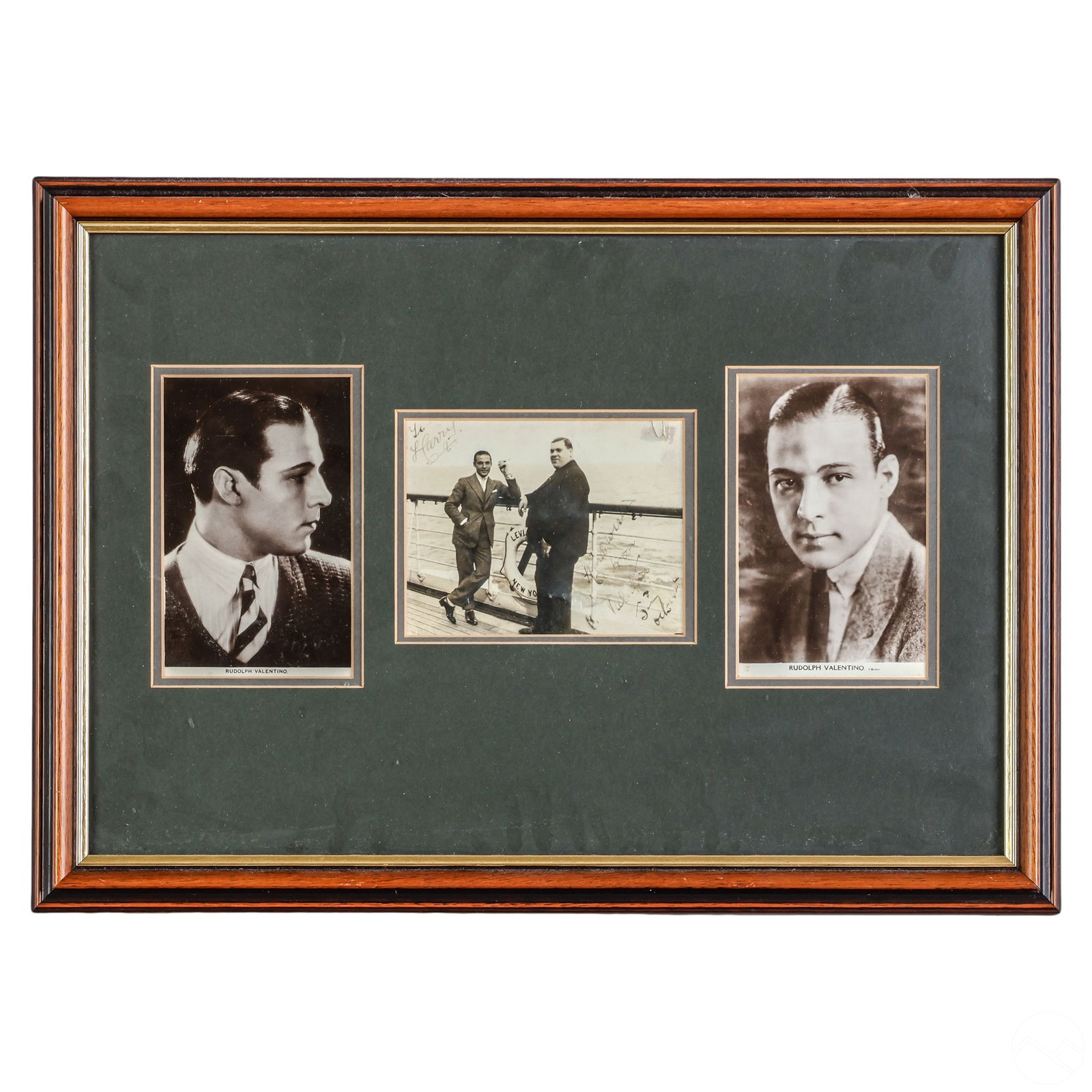Rudolph Valentino Black & White Photograph SIGNED (1 of 5)