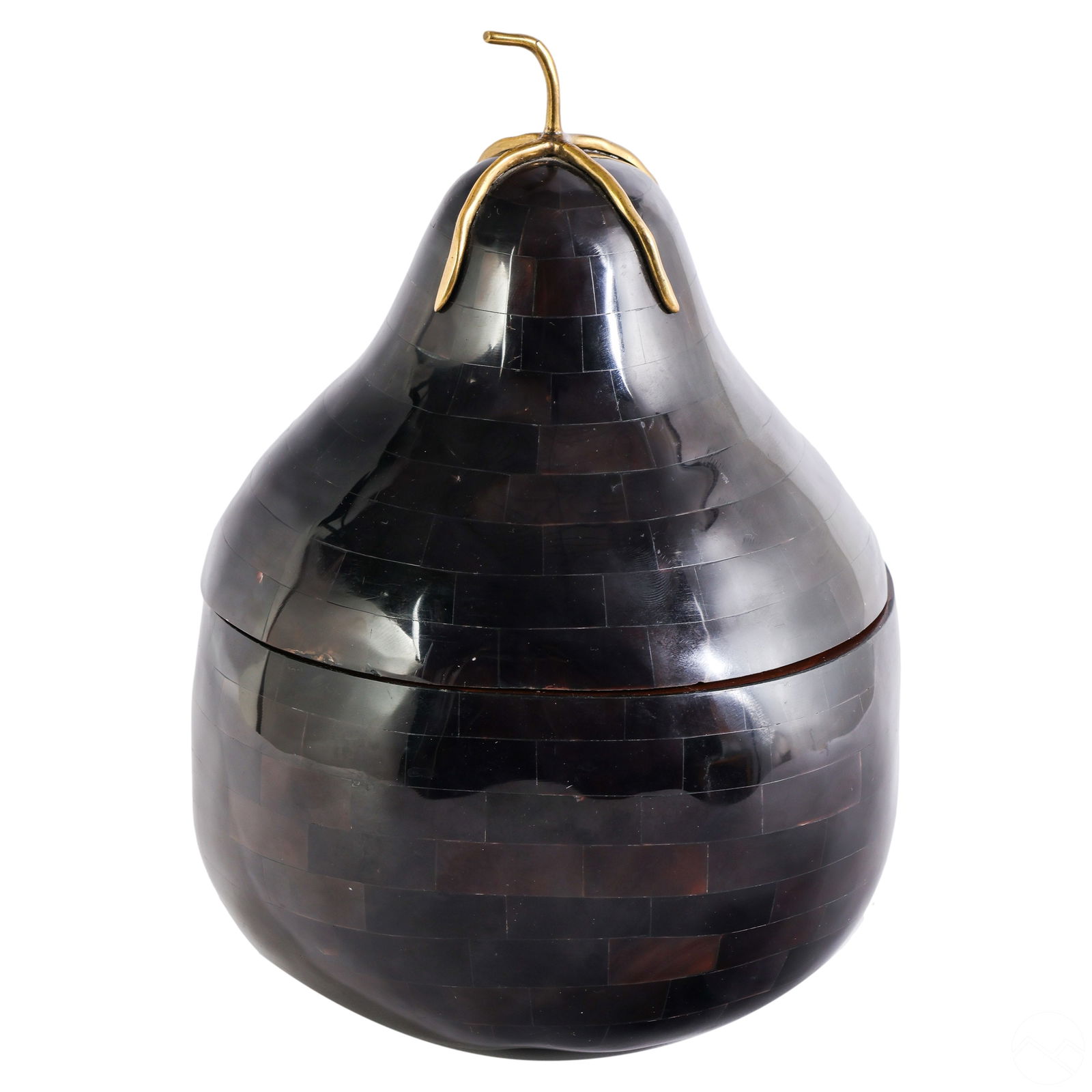 Maitland Smith Penshell Brass Vintage Pear Box (1 of 7)