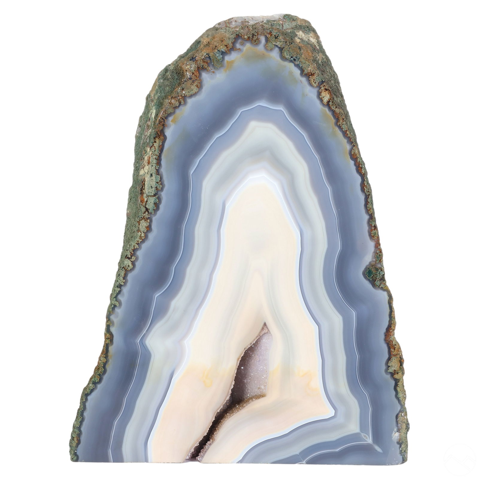 Natural Crystal Blue Lace Agate Cathedral Geode (1 of 6)