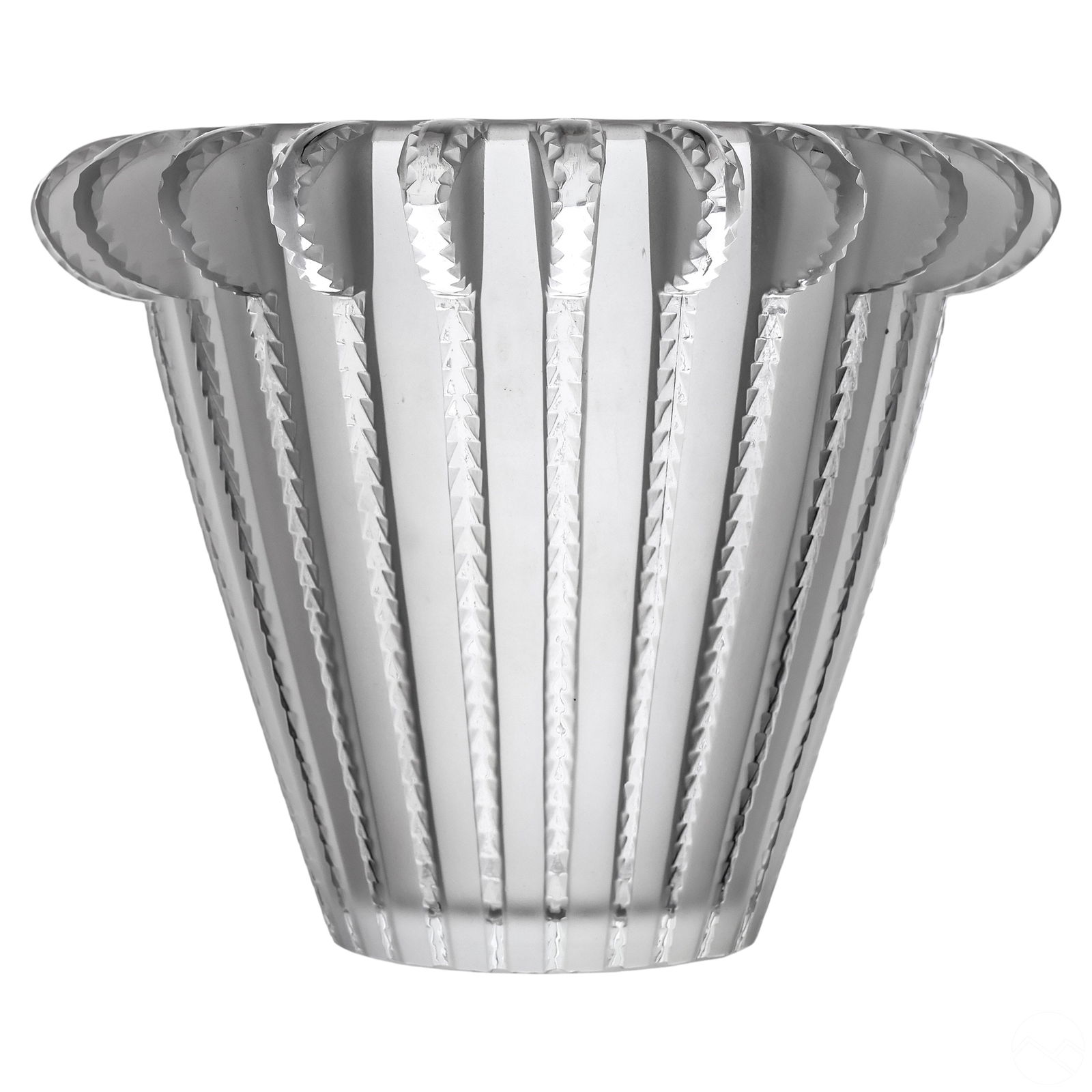 Lalique French Crystal ROYAT Deco Jardiniere Vase (1 of 5)