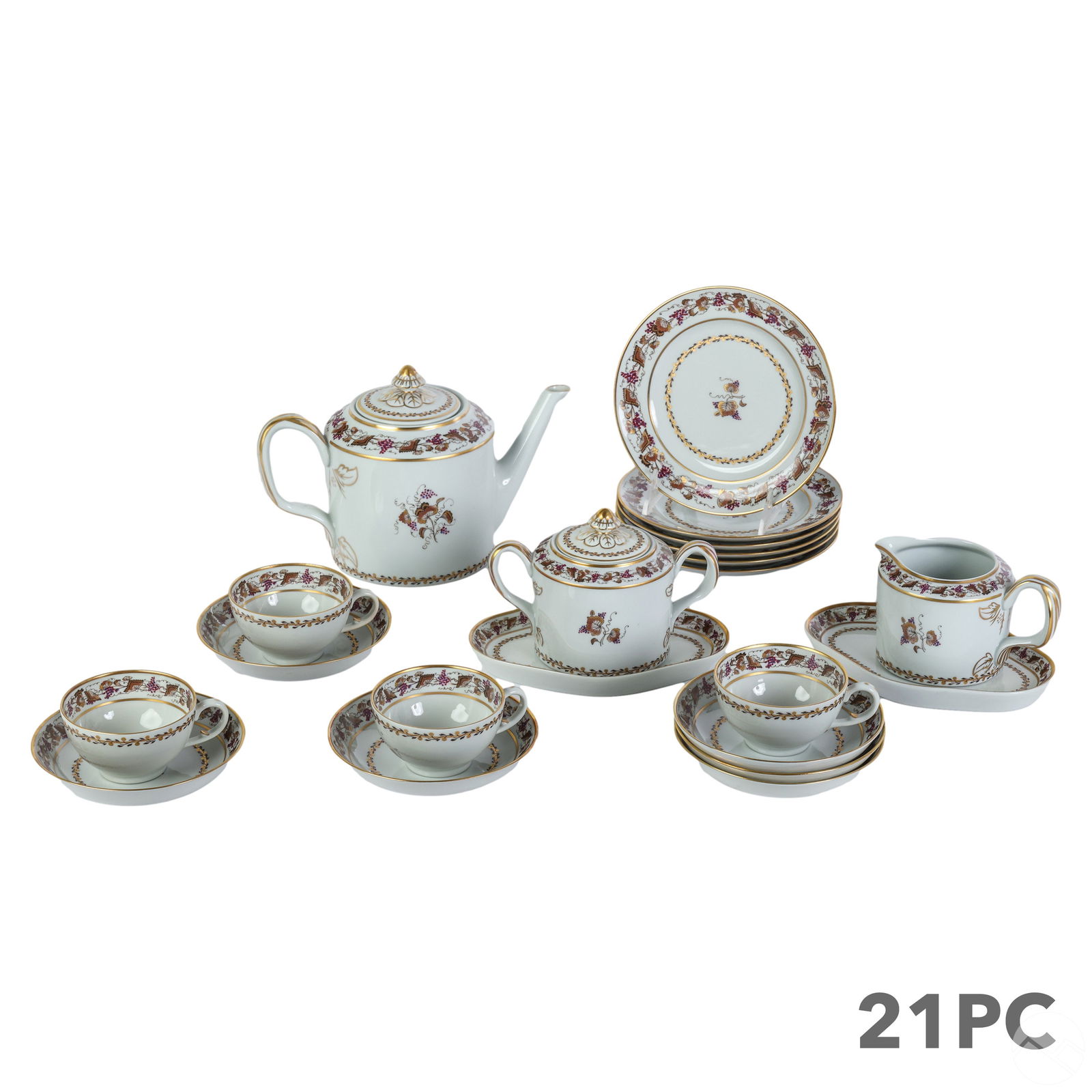 Mottahedeh Brandywine Winterthur Service 21pc SET (1 of 10)