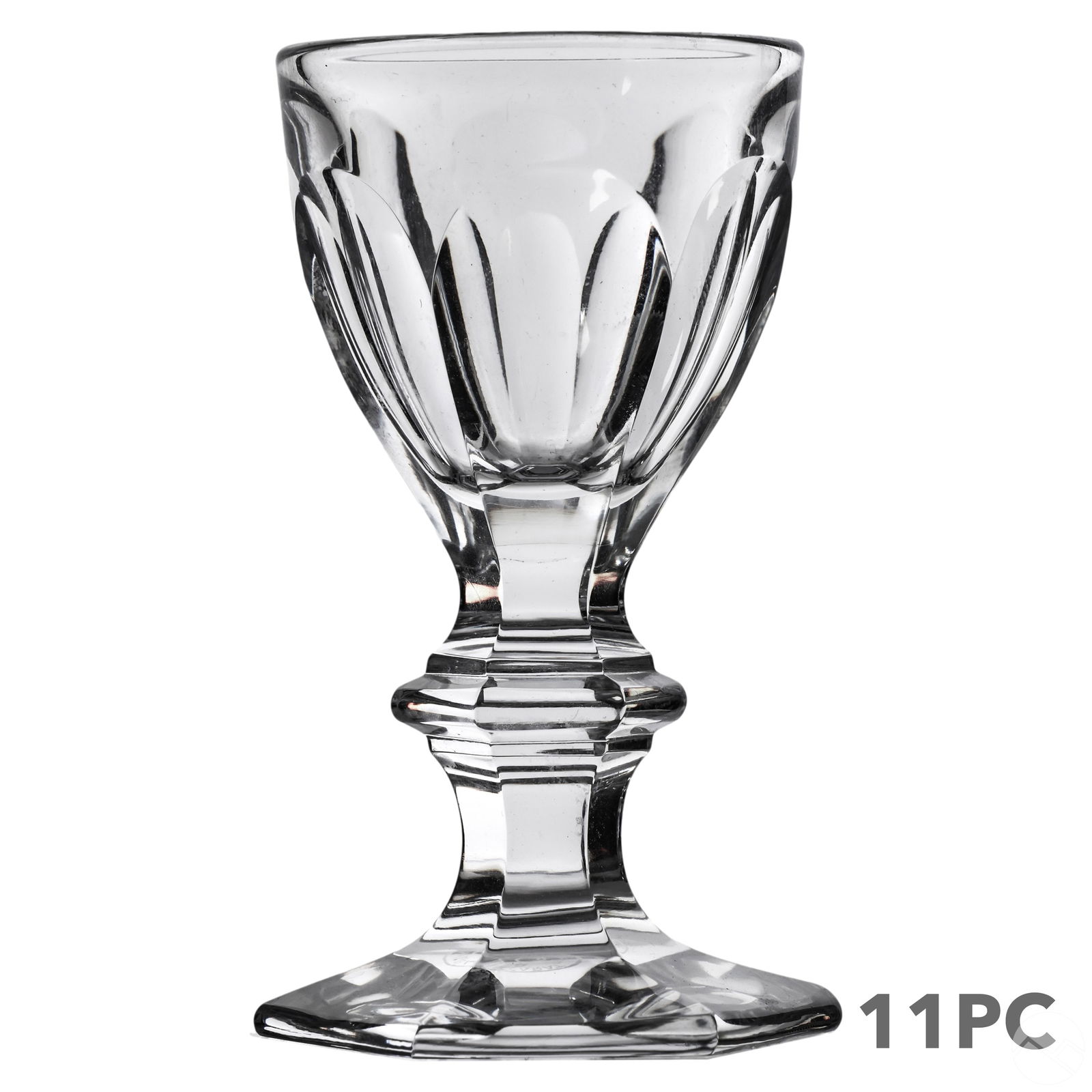 Baccarat French Crystal Harcourt Cordial 11pc SET (1 of 3)