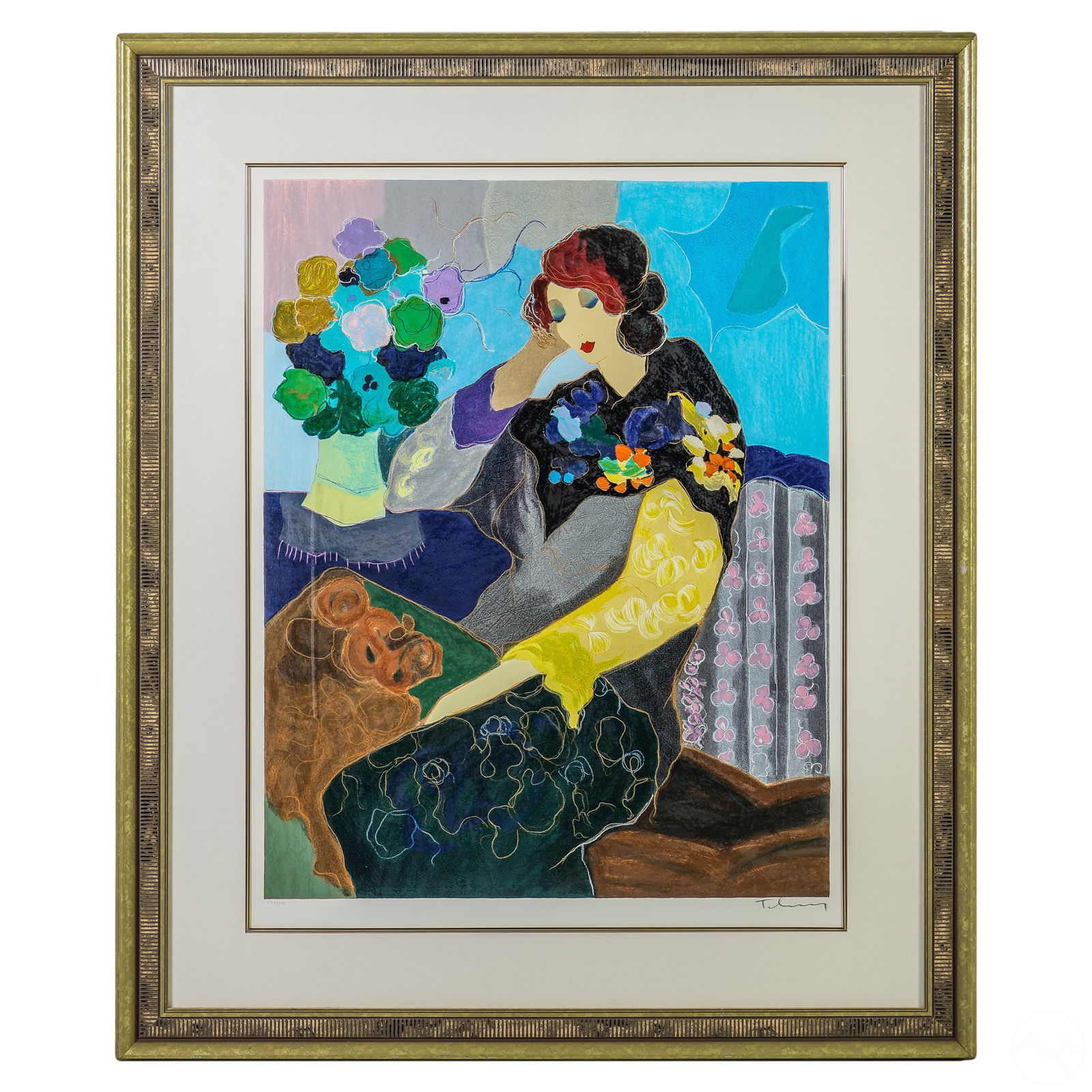 Itzchak Tarkay 1935-2012 LE Color Serigraph SIGNED (1 of 6)