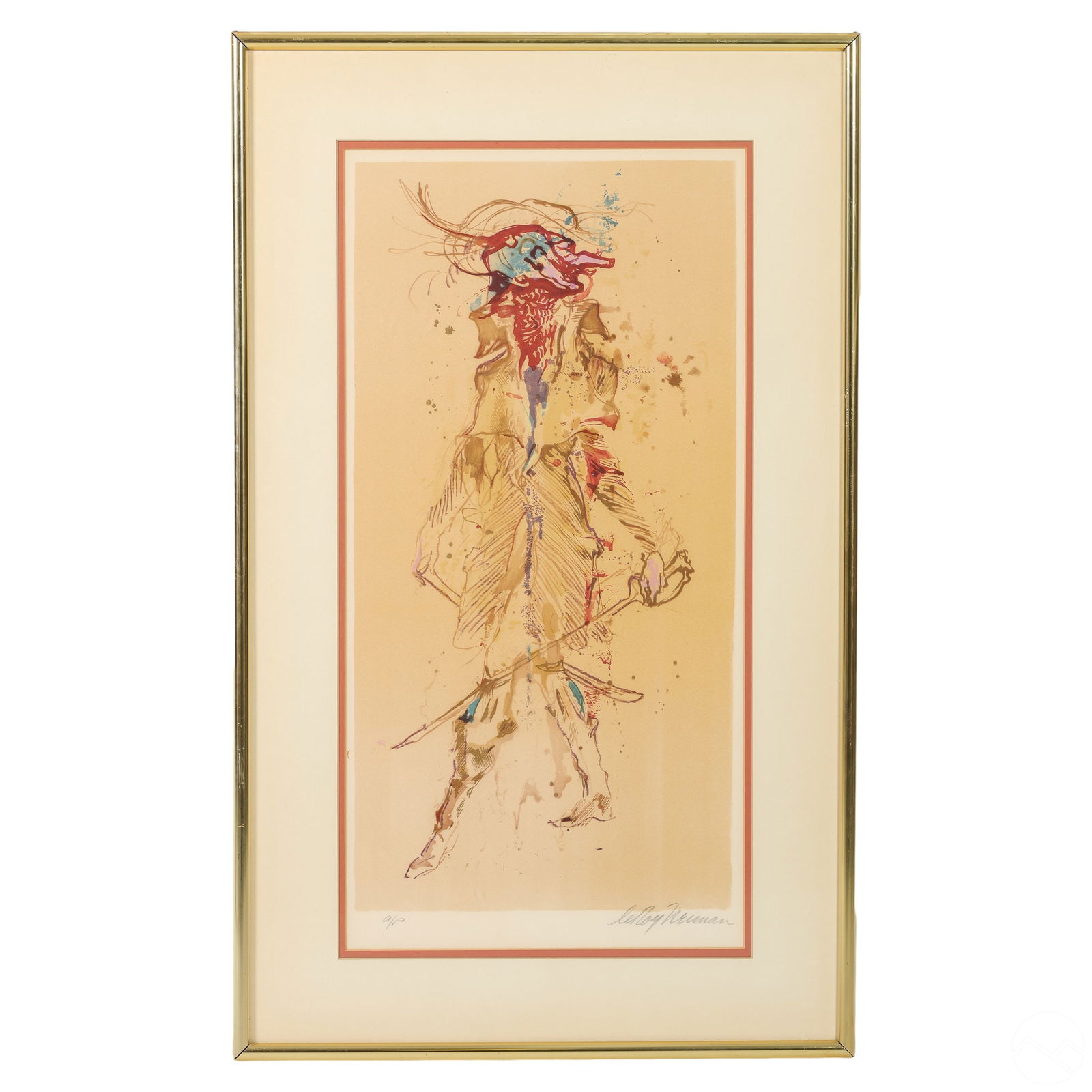 LeRoy Neiman 1921-2012 Captain AP Serigraph SIGNED (1 of 6)