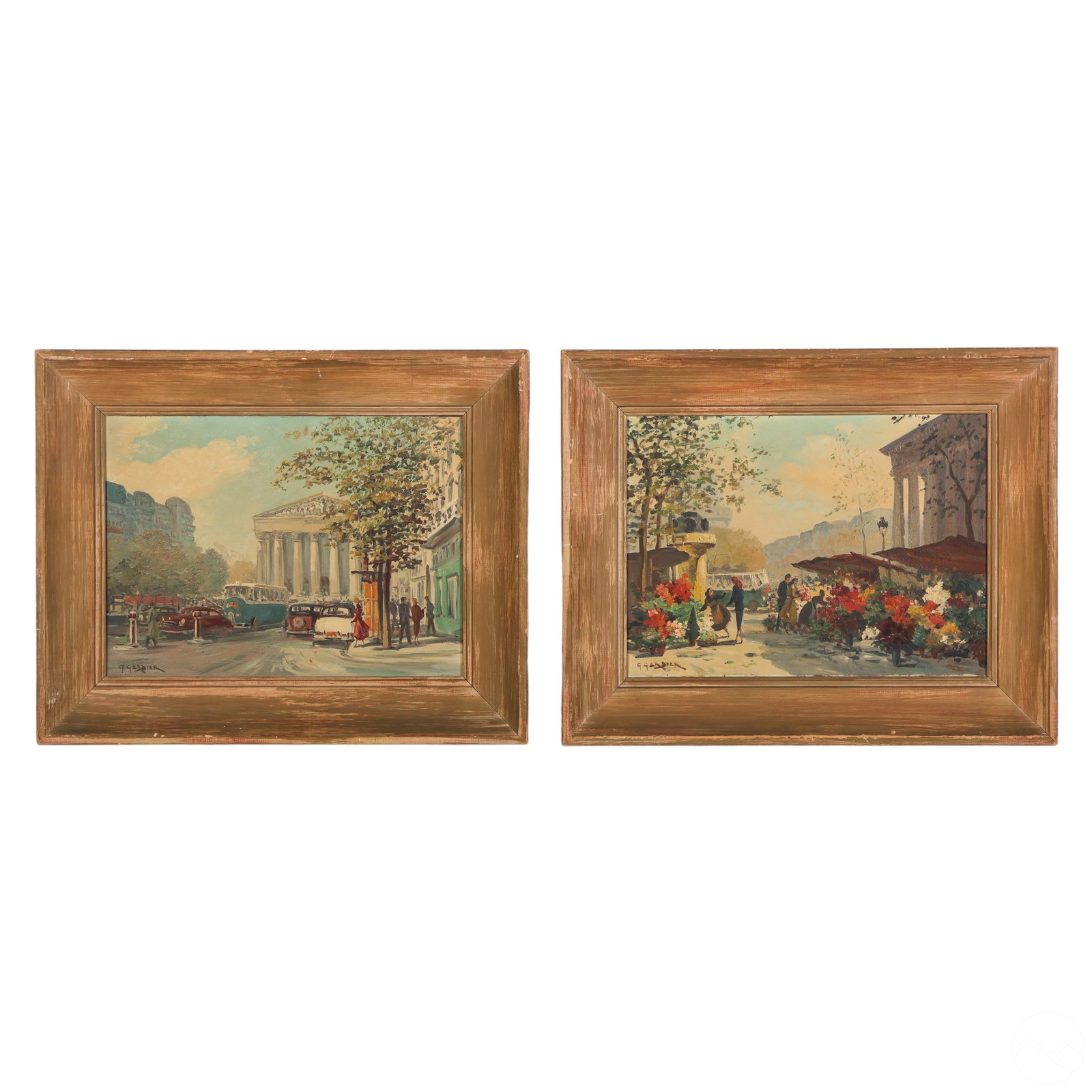 Georges Gerbier 1906-1983 French Street Paintings (1 of 12)