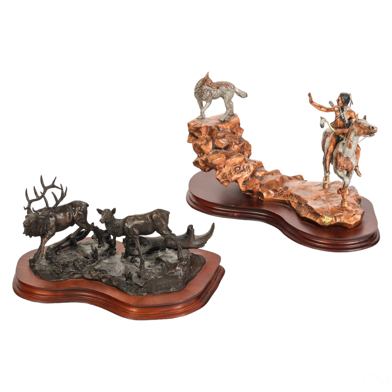 C.A. Pardell & D.D. Edwards Bronze Legends Statues (1 of 12)