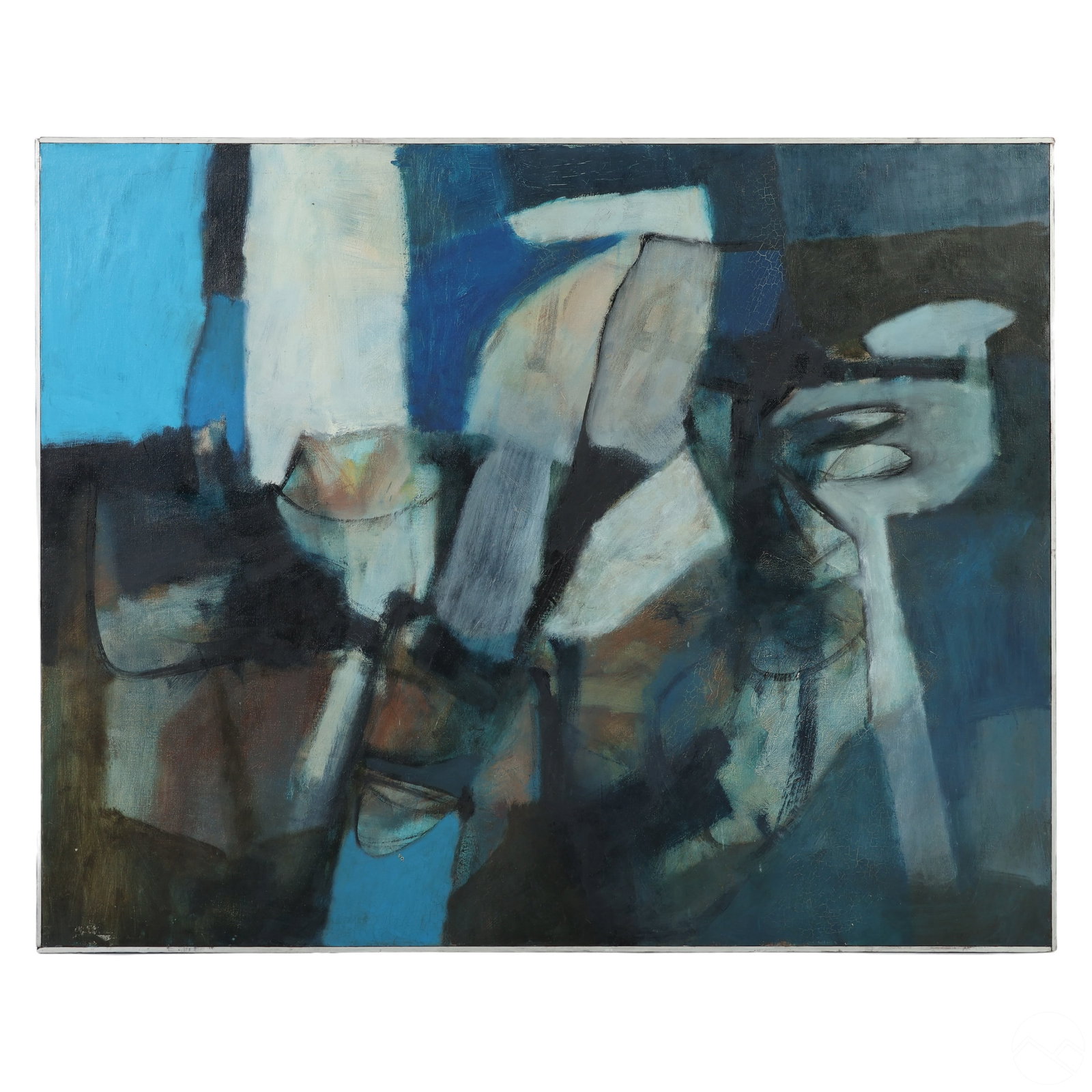 Michael Metzger b.1938 Abstract Landscape Painting (1 of 8)