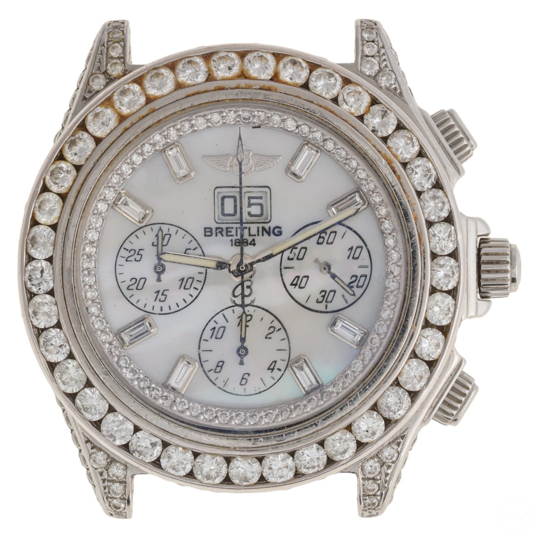 Breitling A44355 11CTTW Diamond Crosswind Watch (1 of 11)