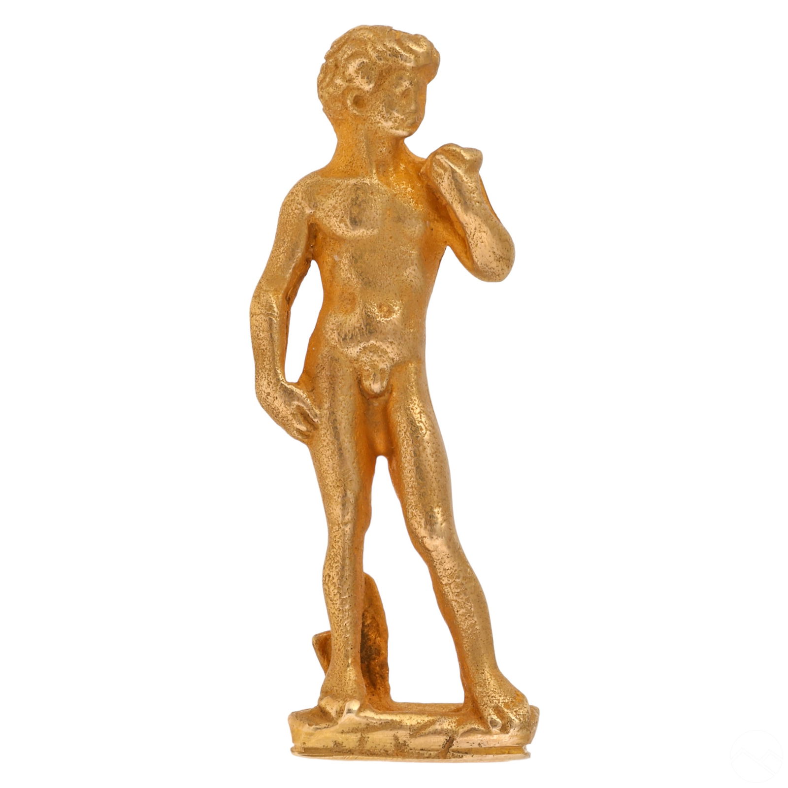 14k Gold Michelangelo's David Lapel Neck Tie Pin (1 of 5)