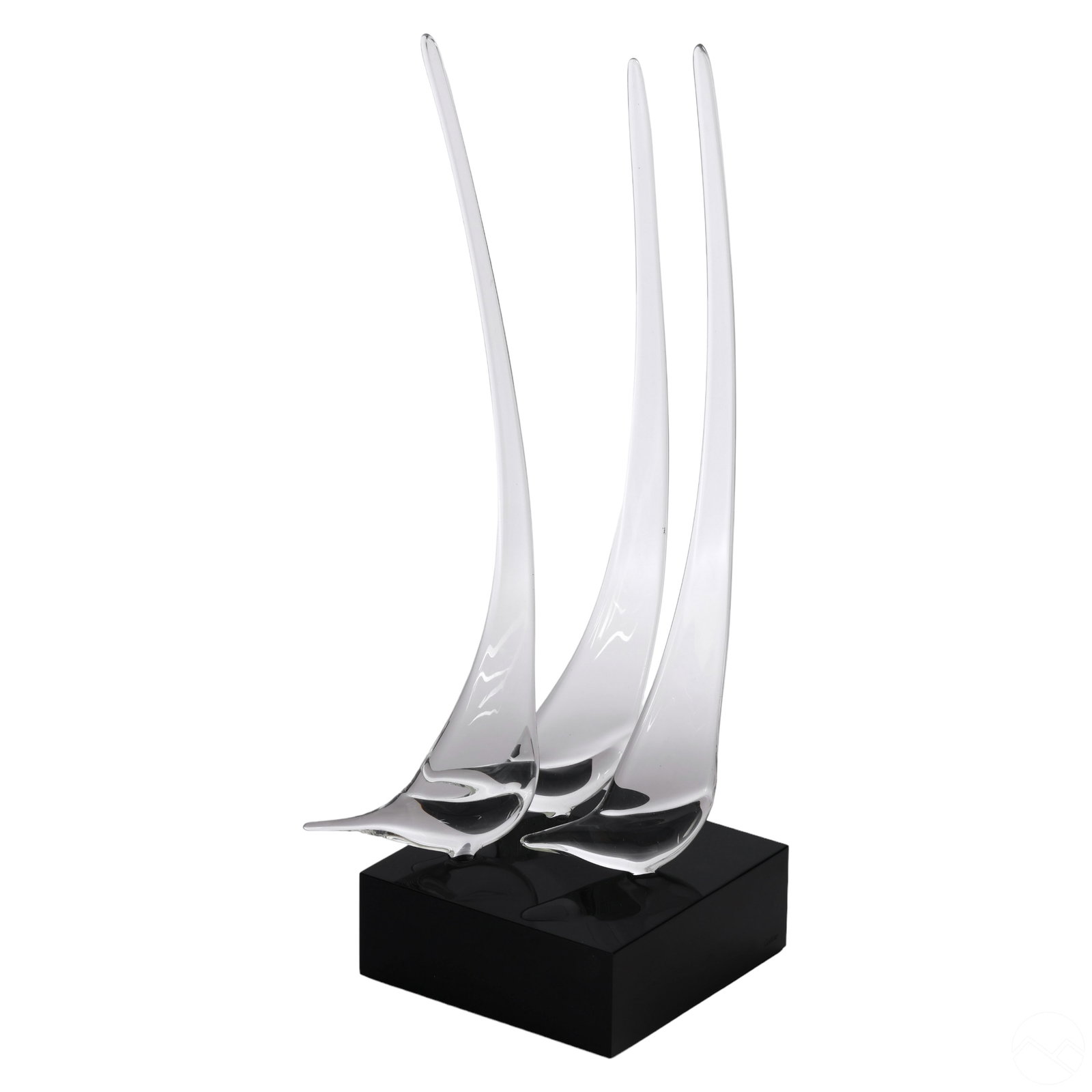 Guyol Glass for Cartier Modern Sailboat Sculpture (1 of 5)