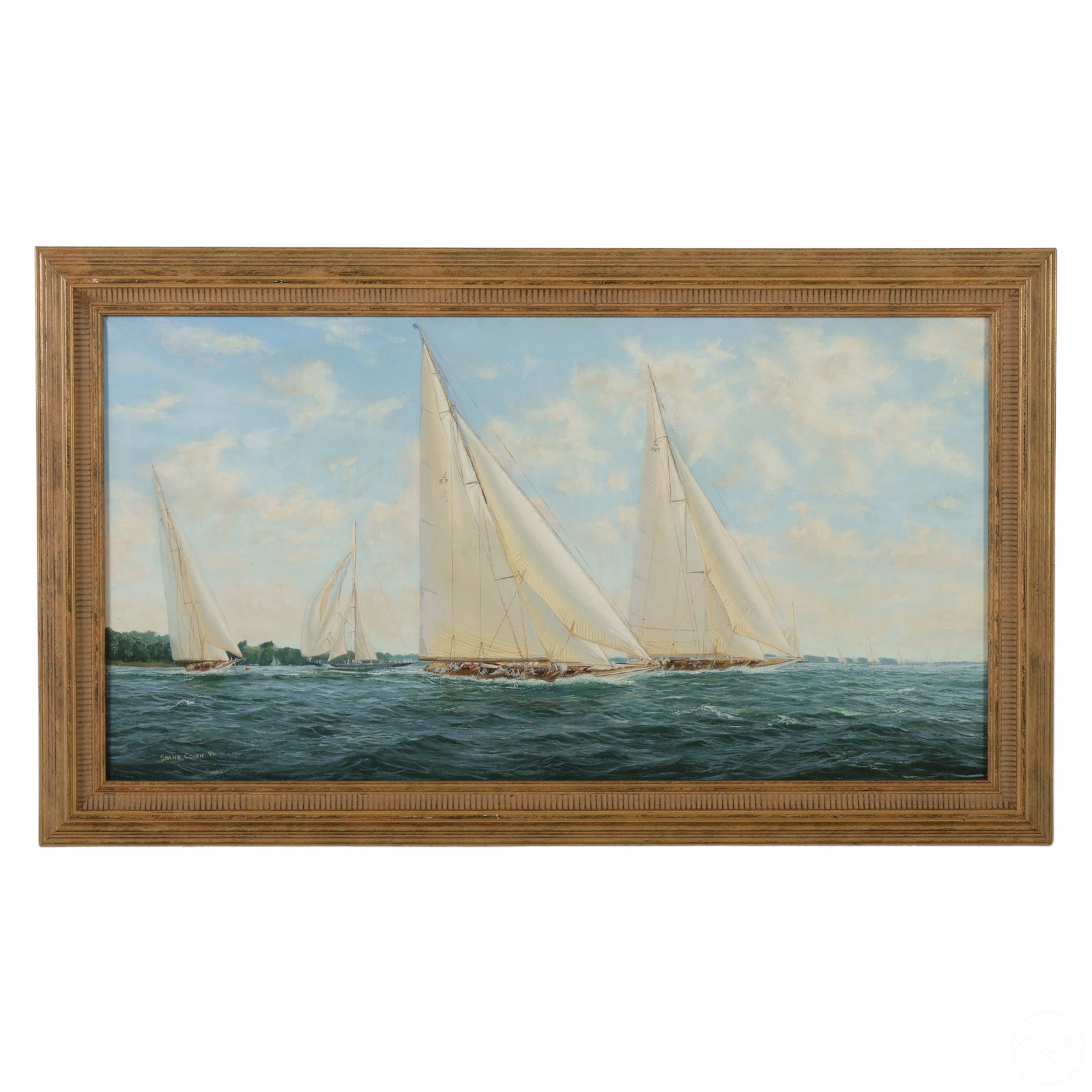 Shane M Couch b1963 Nautical Seascape Oil Painting (1 of 6)