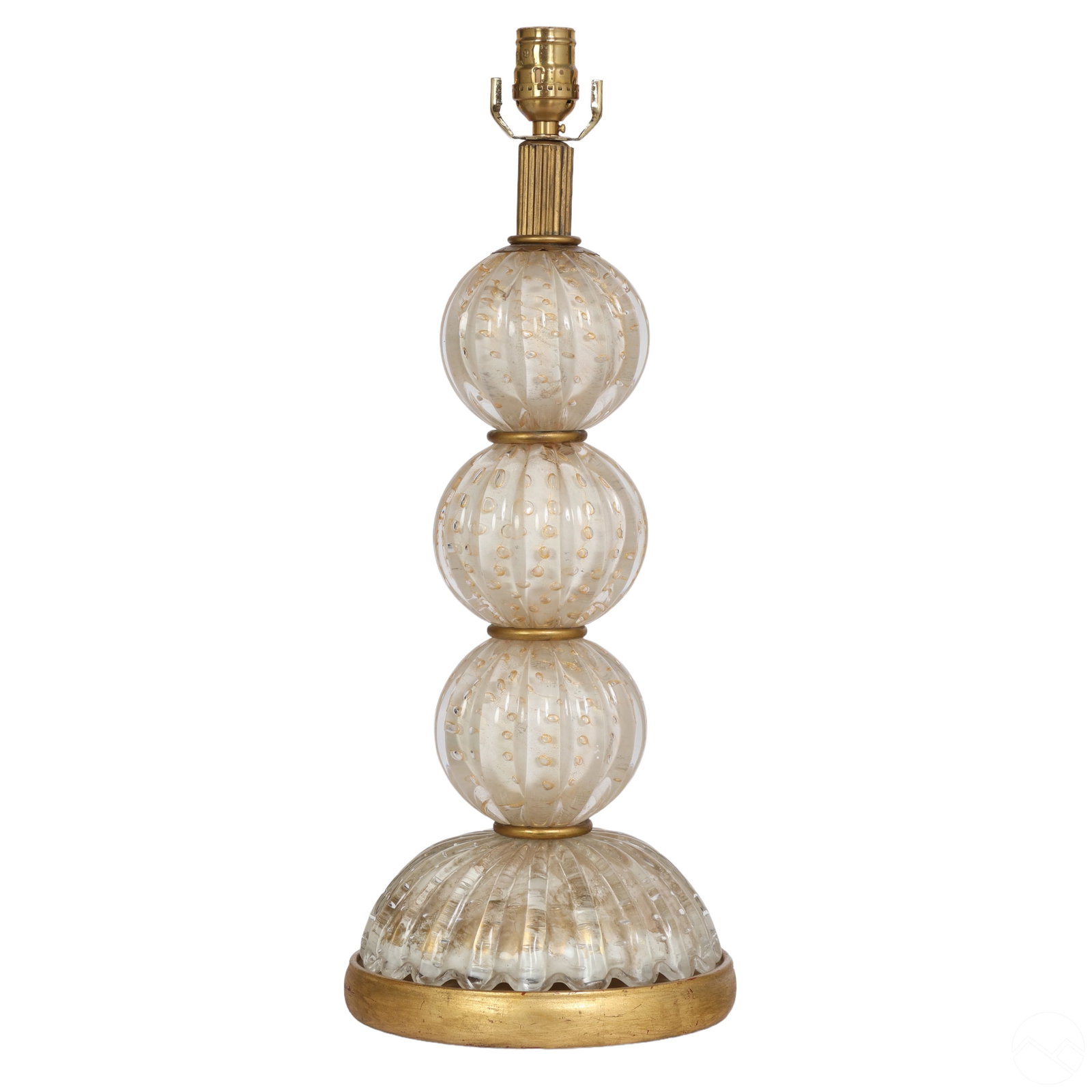 Murano Barovier & Toso Venetian Glass Table Lamp (1 of 5)