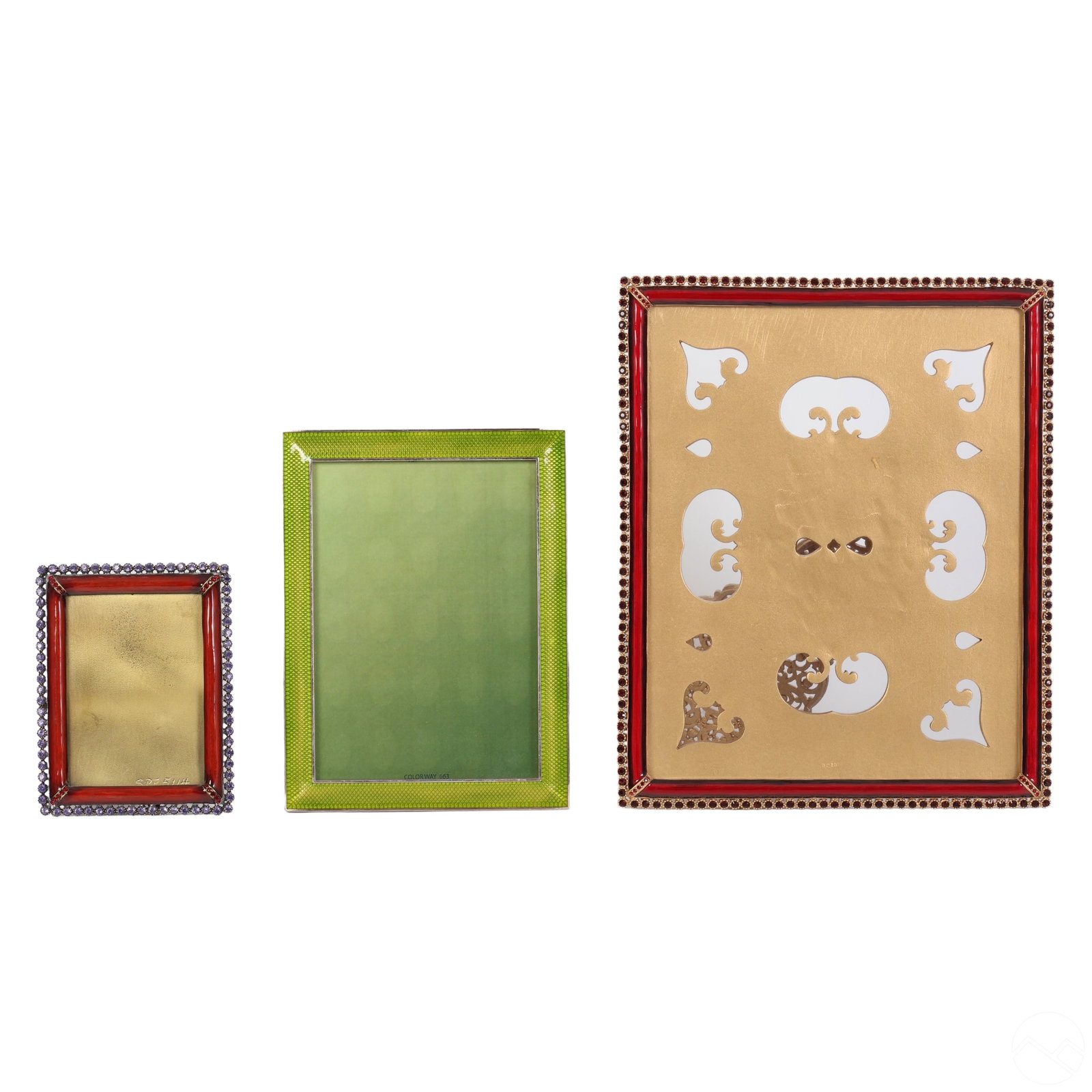 Jay Strongwater Embellished Enamel Picture Frames (1 of 8)