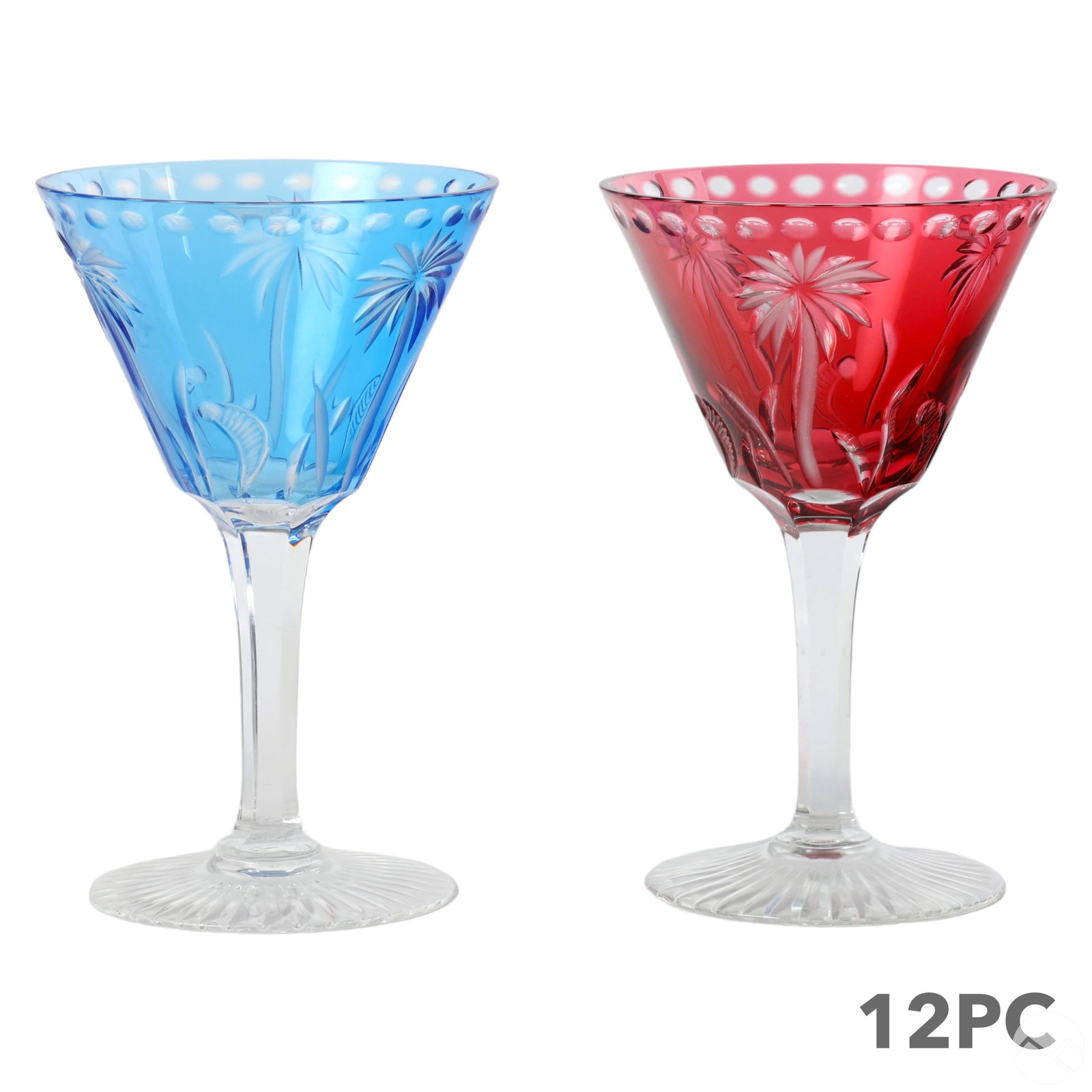 William Yeoward Alexis Colored Martini Glass SET (1 of 3)