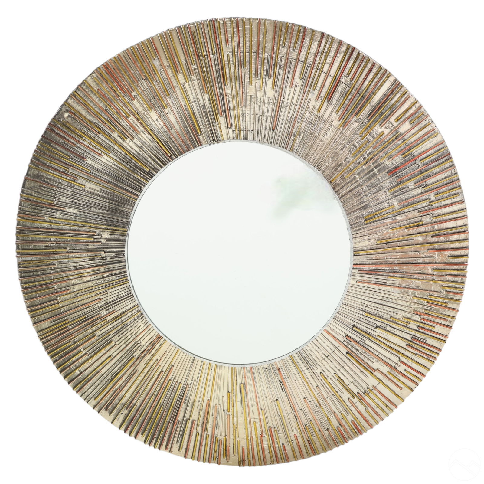 Mid Century Modern Sunburst Composition Mirror (1 of 5)