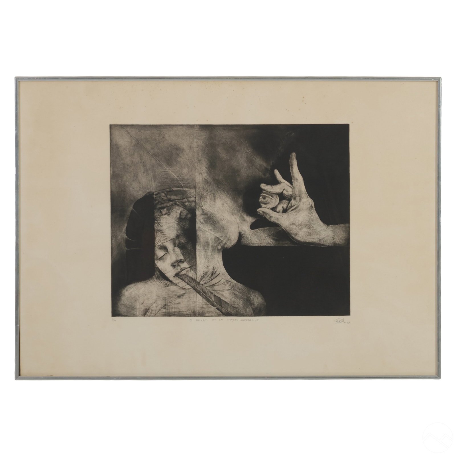 Juan Antonio Roda 1921- 2003 LE Nun Etching SIGNED (1 of 8)