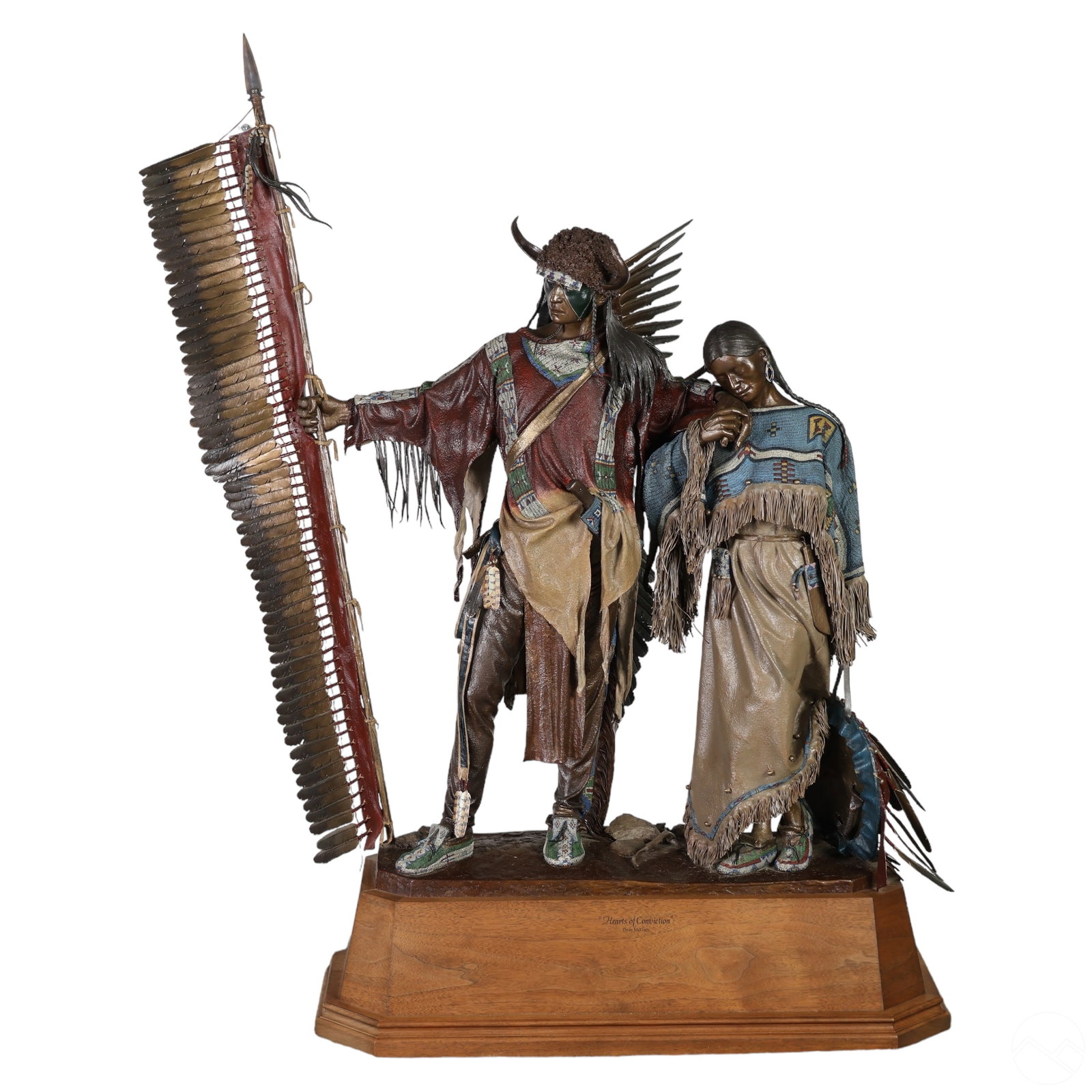 Dave McGary 20C Hearts of Conviction Bronze Statue (1 of 9)