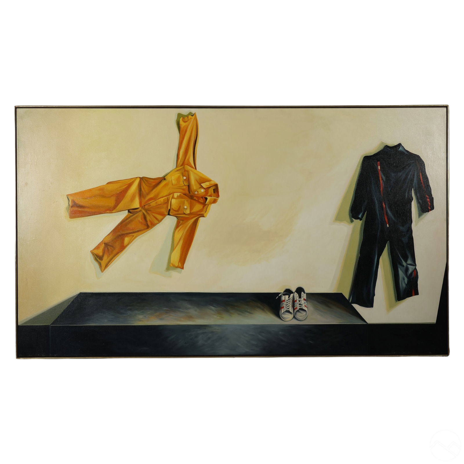 Lowell B. Nesbitt 1933-1993 Jumpsuits Oil Painting (1 of 6)