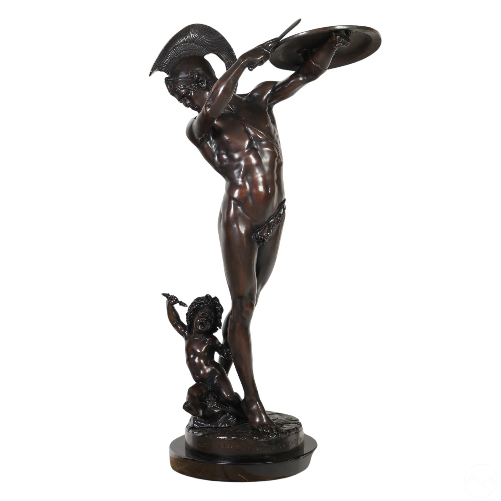 Bronze Corybant Sculpture after Louis Leon Cugnot (1 of 13)