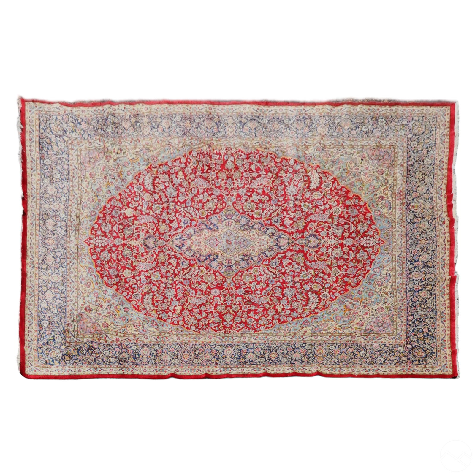 Palace Size Hand Knotted Kashan Persian Area Rug (1 of 6)