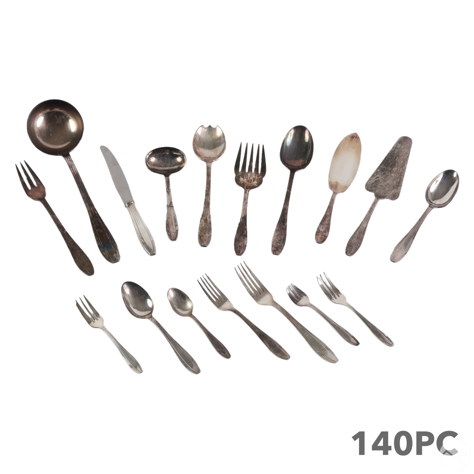 Christofle French Silverplated 140pc. Flatware Set (1 of 4)