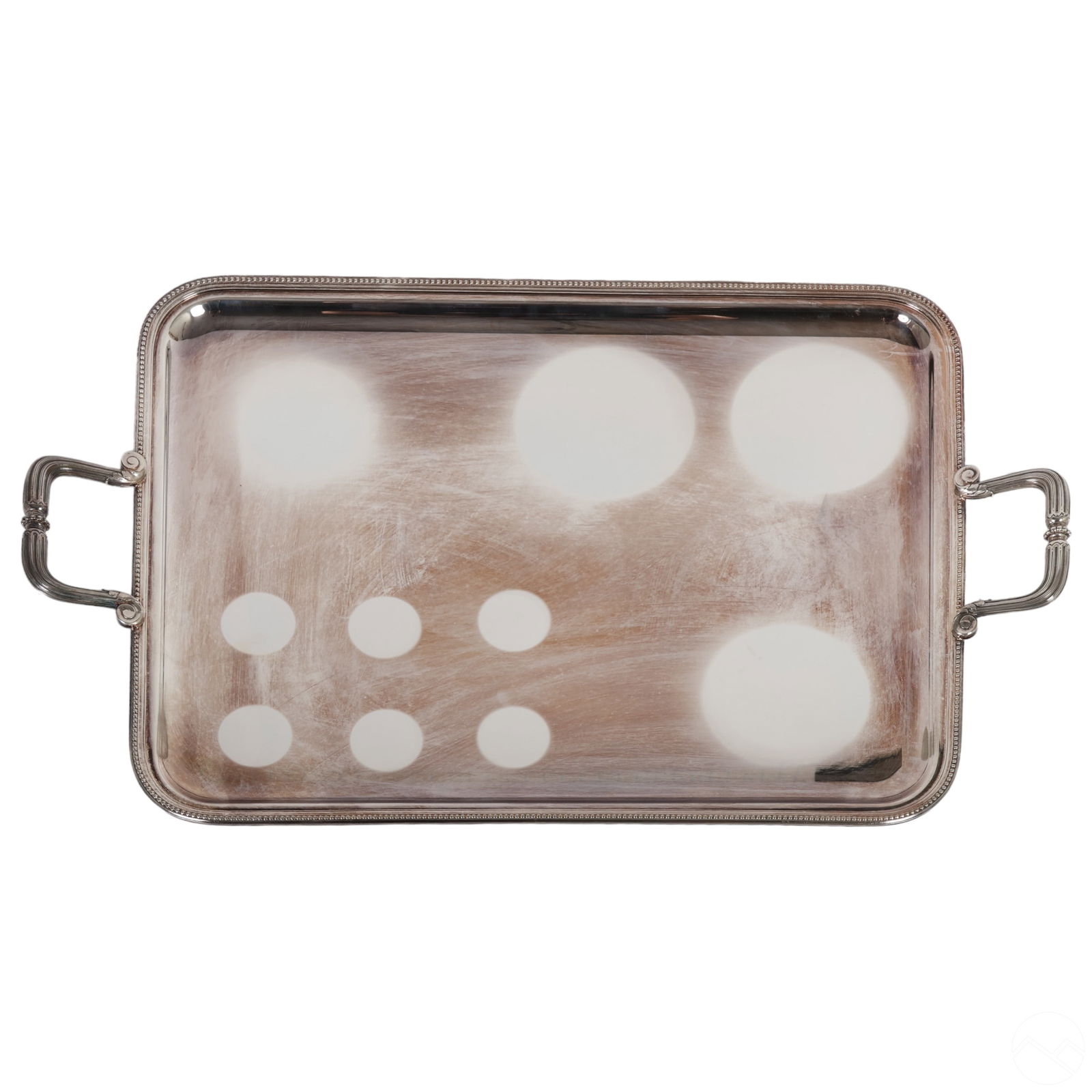 Christofle French Silverplated Butler Serving Tray (1 of 6)