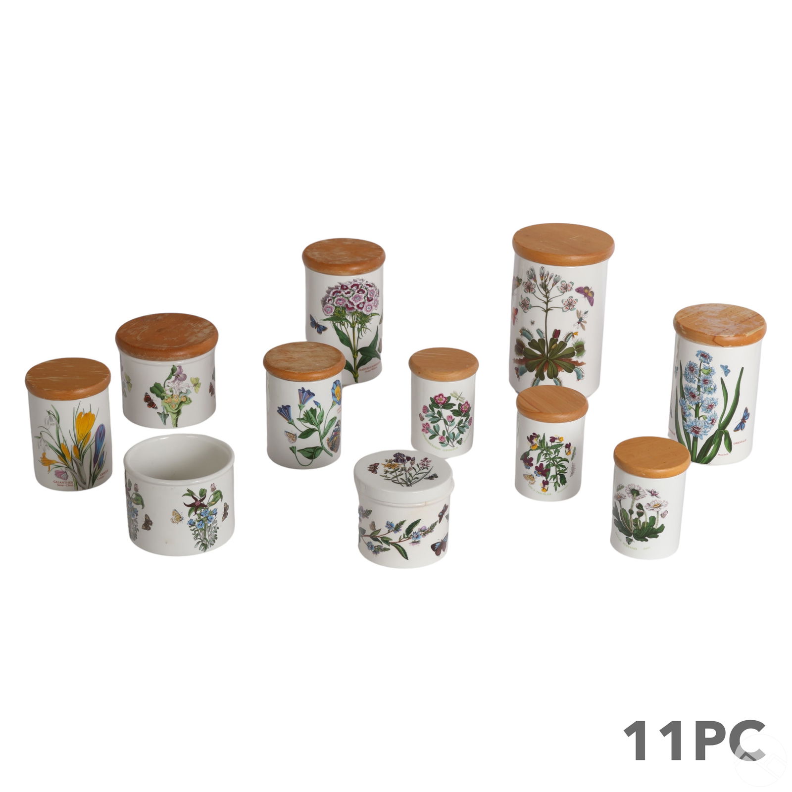 Portmeirion Botanic English Porcelain Canister SET (1 of 5)