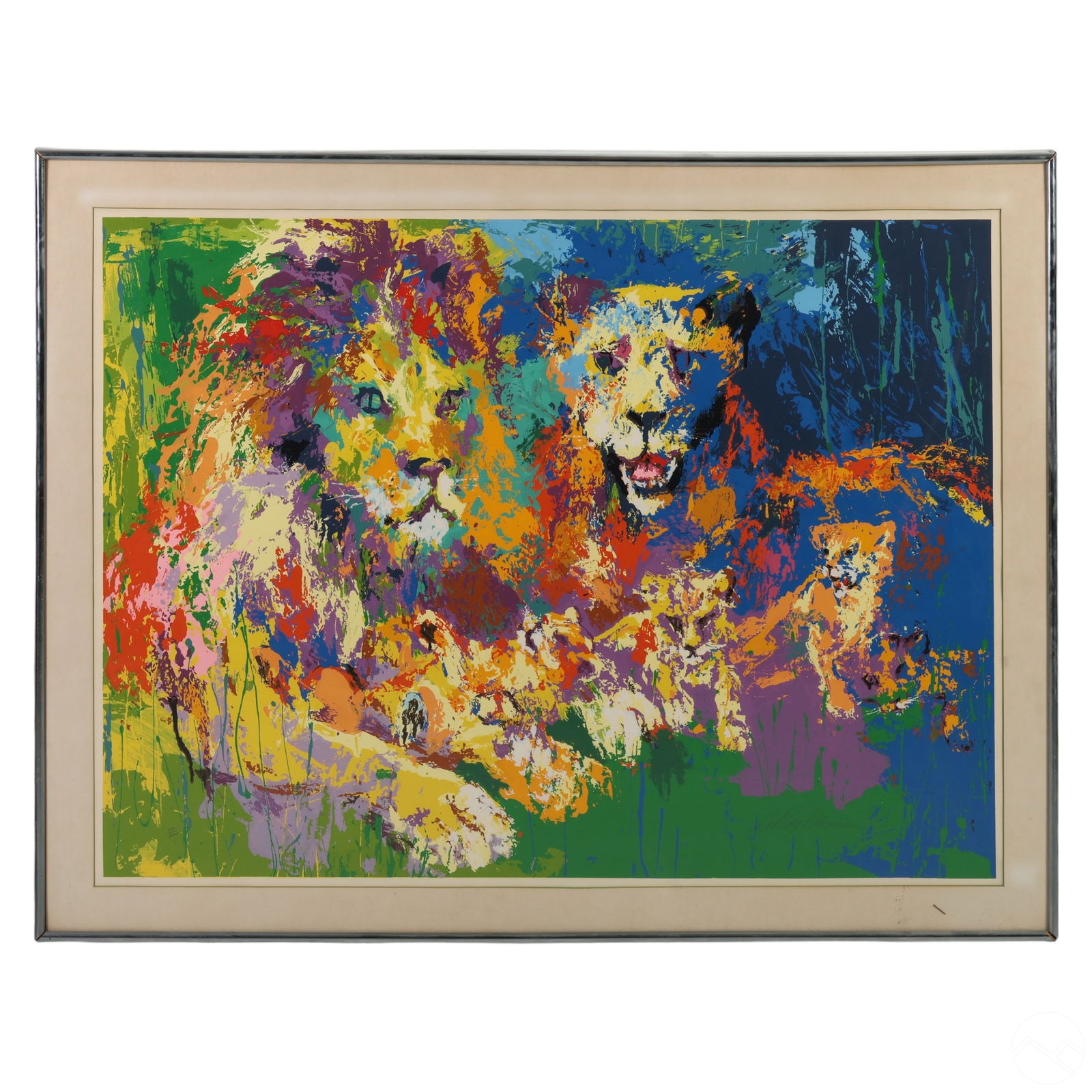 LeRoy Neiman 1921-2012 LE Lions Pride Litho SIGNED (1 of 7)