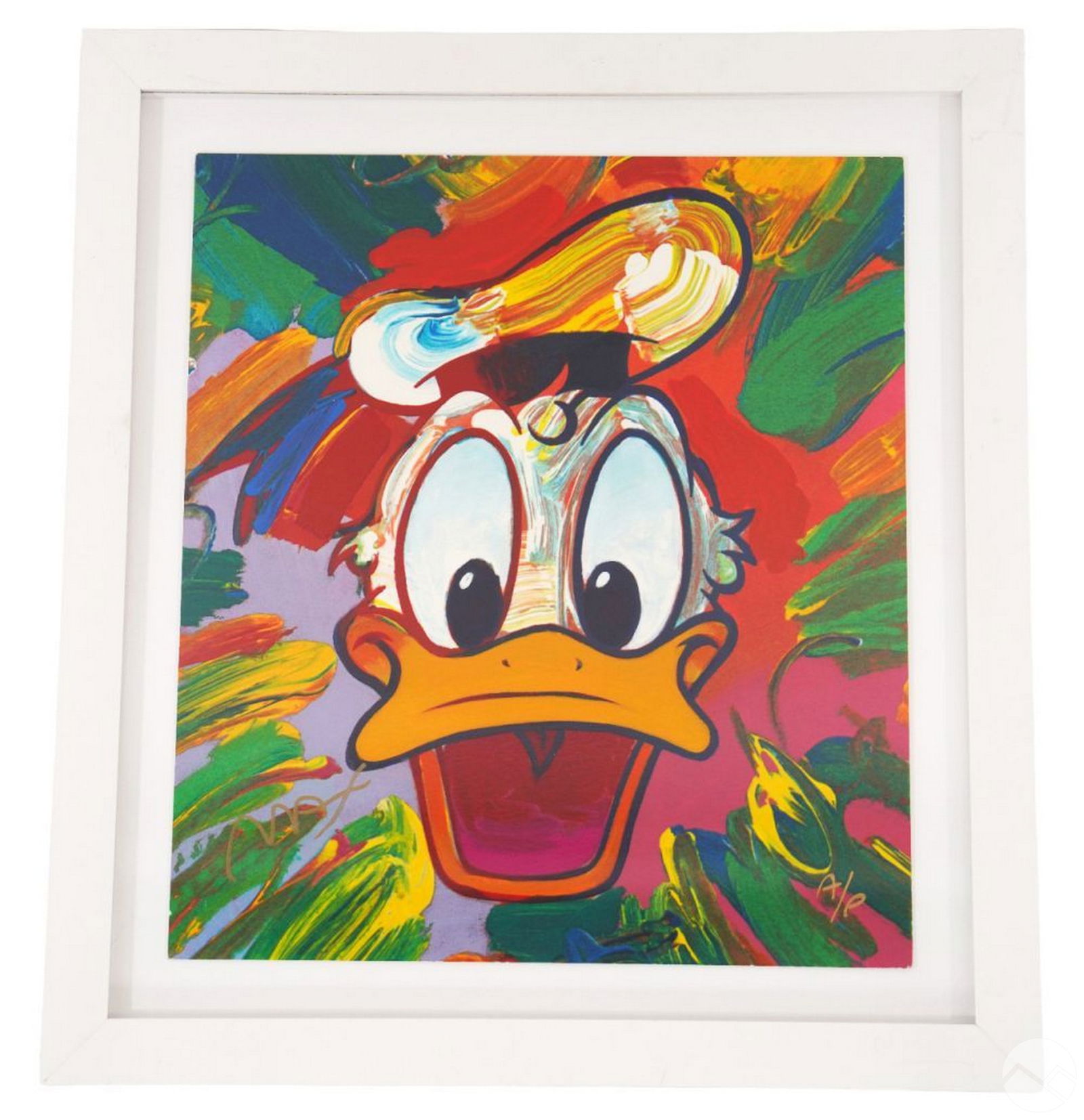 Peter Max b.1937 Donald Duck A/P Serigraph SIGNED (1 of 13)