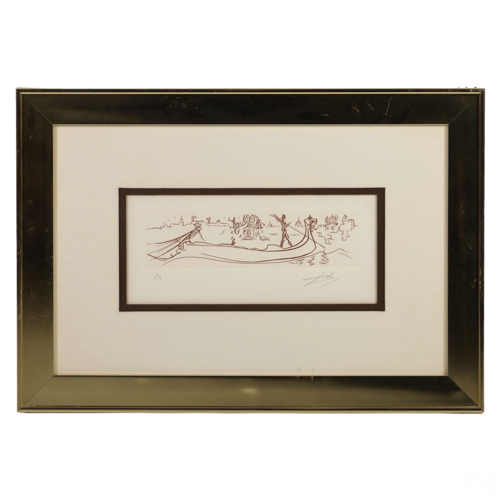 Salvador Dali 1904-1989 Visions of Venice Etching (1 of 6)