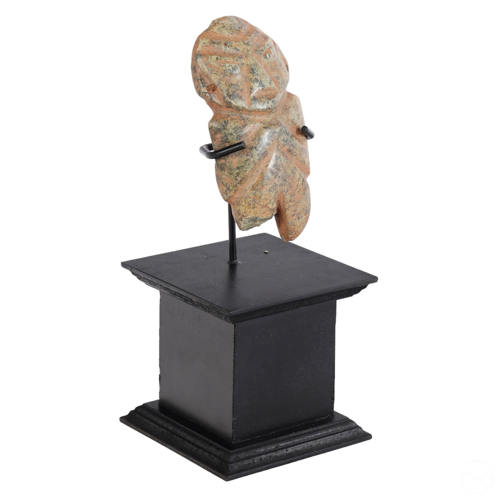 Pre Columbian Jade Hard Stone Idol Figural Statue (1 of 7)