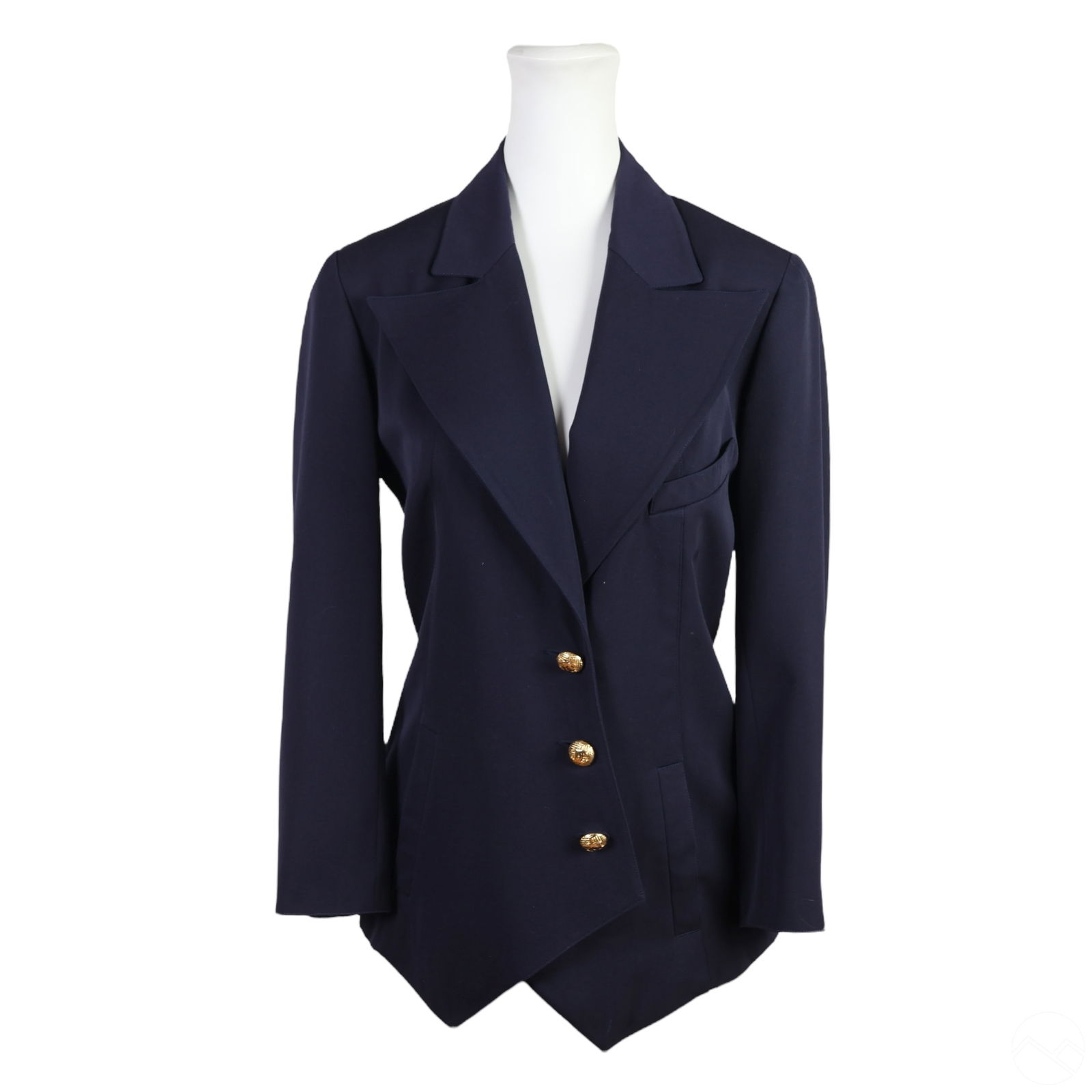 Chanel Boutique Vintage Navy Blue Ladies Blazer (1 of 7)