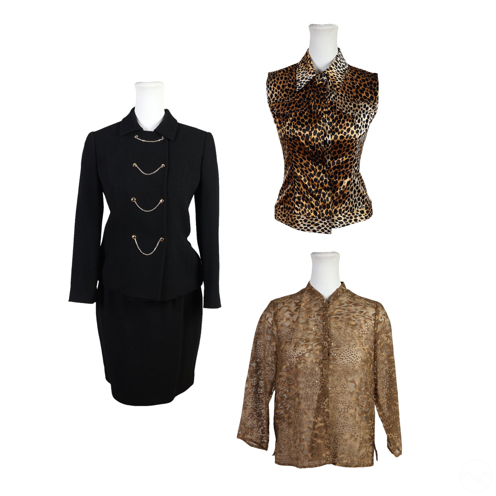 Dolce Gabbana Top & Griffith Gray St John Suit LOT (1 of 13)