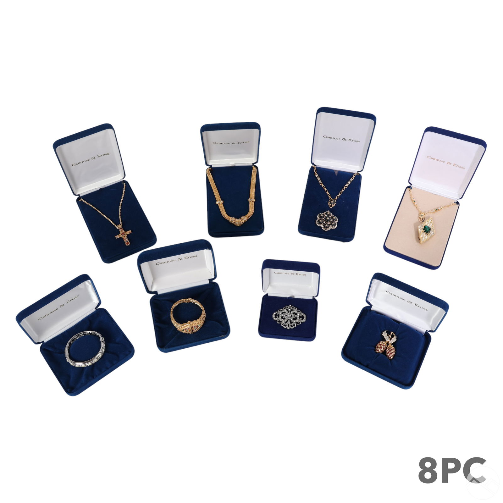 Camrose Necklace Brooch & Bracelet NIB ESTATE LOT (1 of 10)