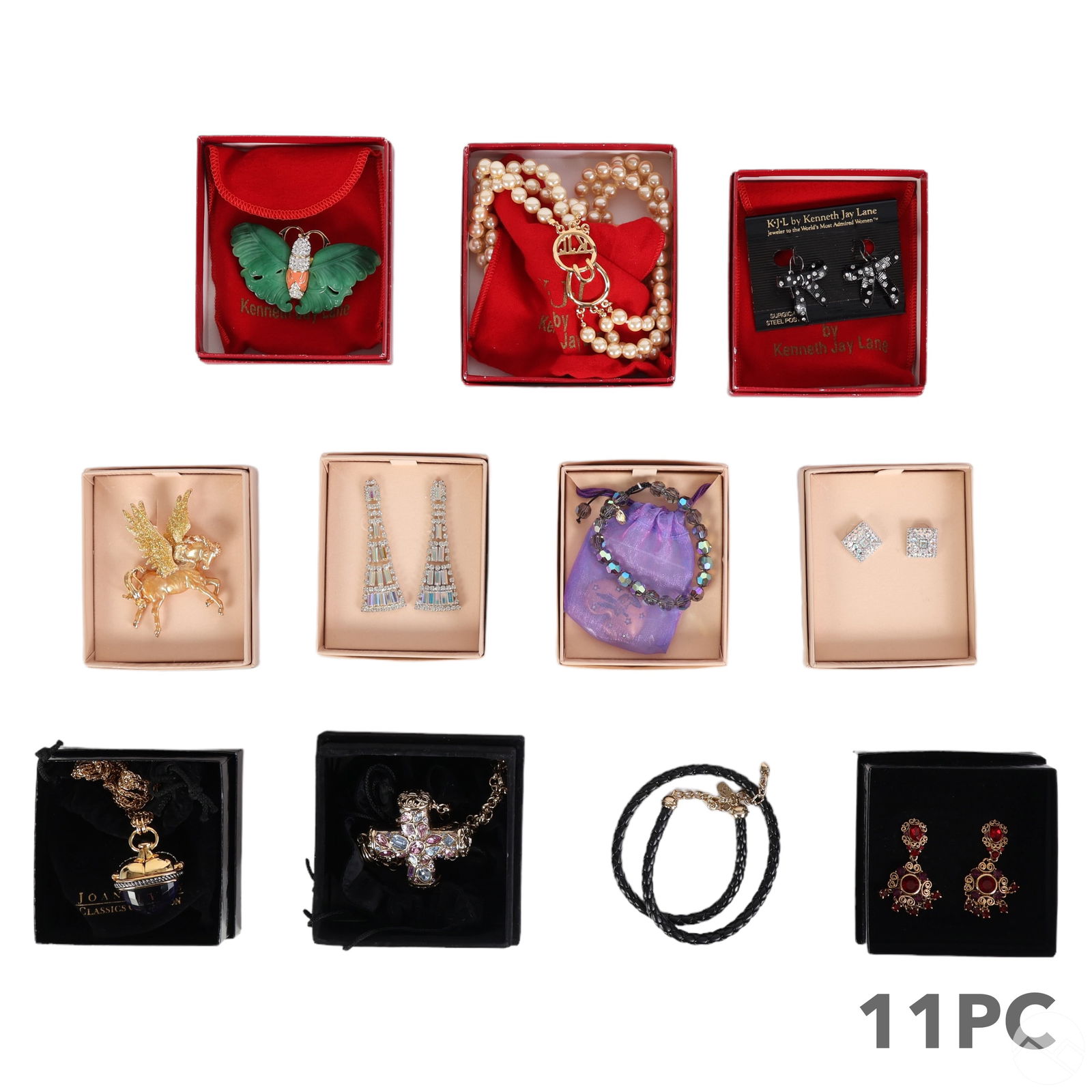 Kenneth Jay Lane Kirks Folly Joan Rivers NIB LOT (1 of 3)