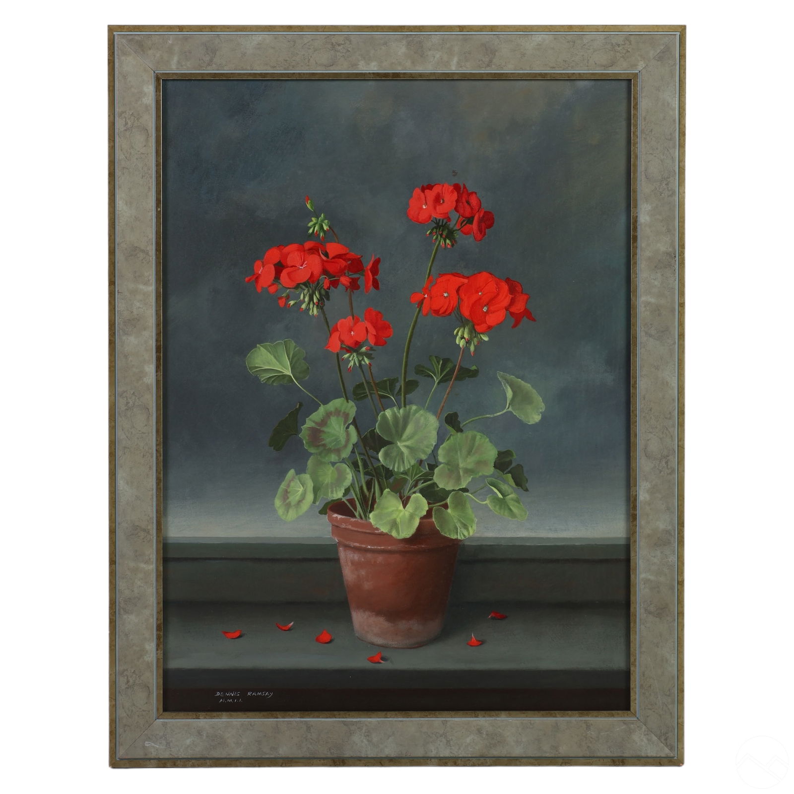 Dennis Ramsay 1925-2009 Still Life Oil Painting (1 of 5)