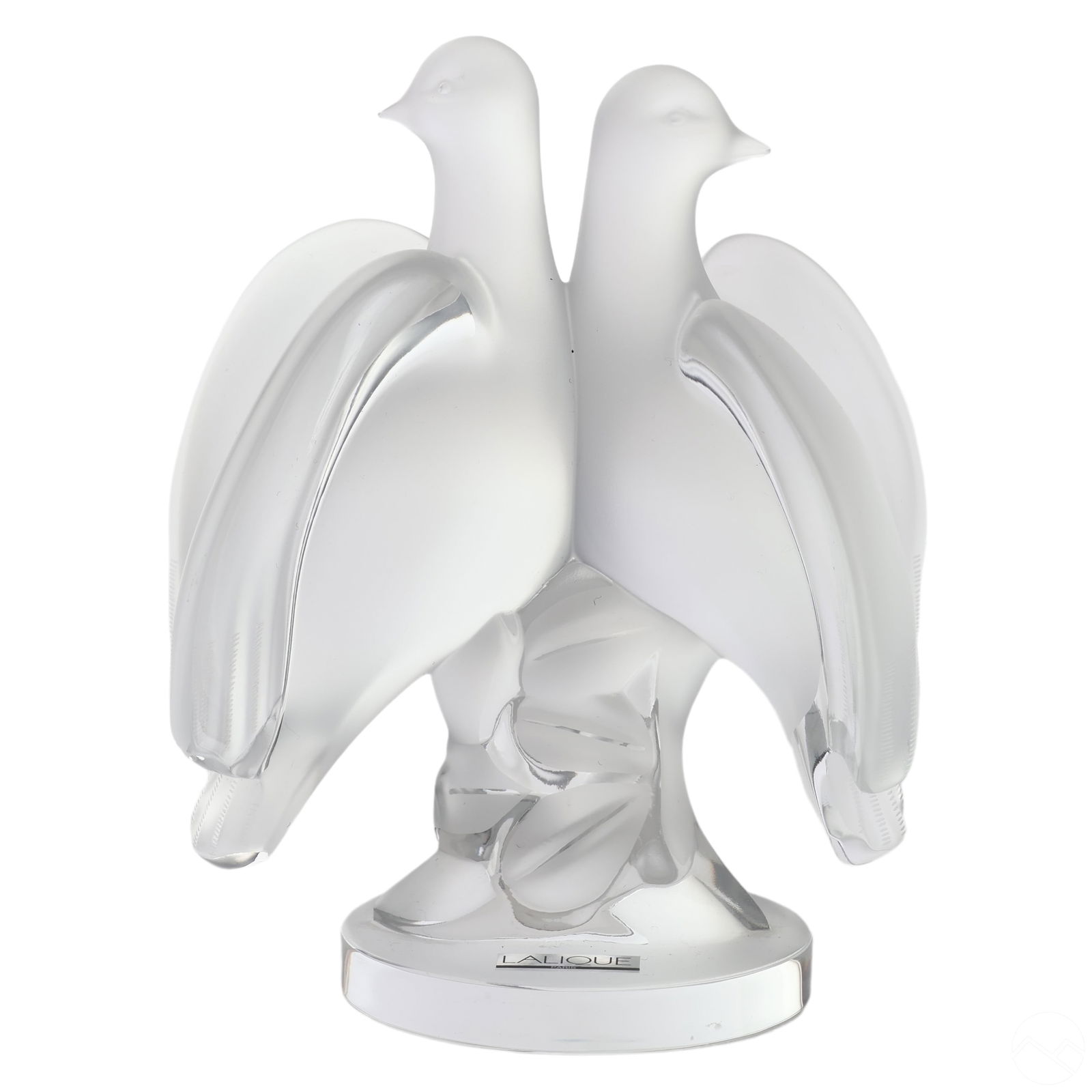 Lalique French Crystal Ariane Love Birds Sculpture (1 of 5)