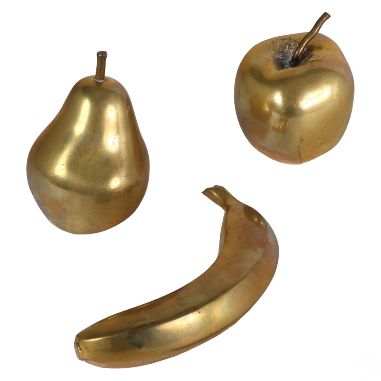 Monique Gerber Bronze Apple Pear Banana Sculptures (1 of 6)